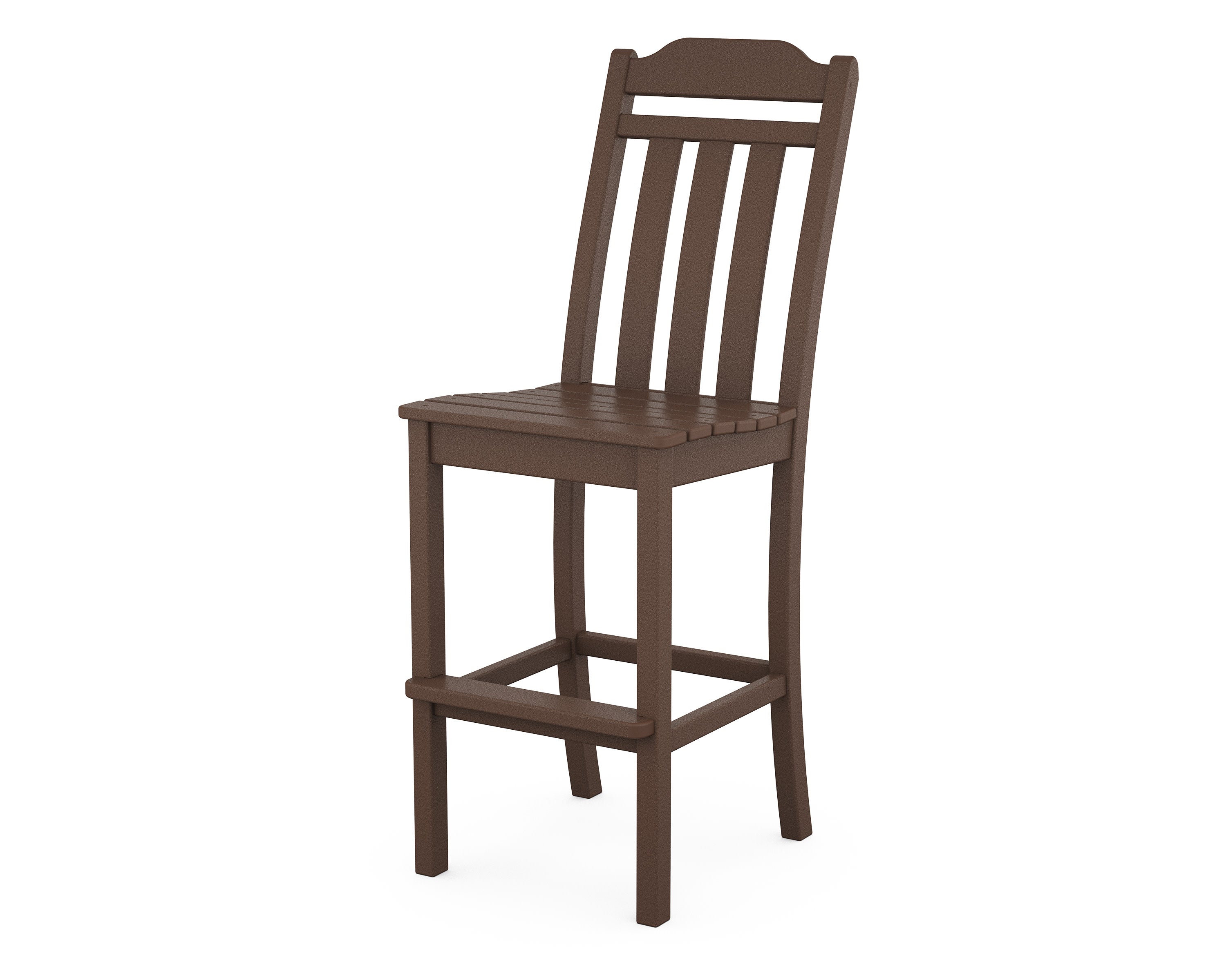 Cottage Bar Side Chair in Mahogany