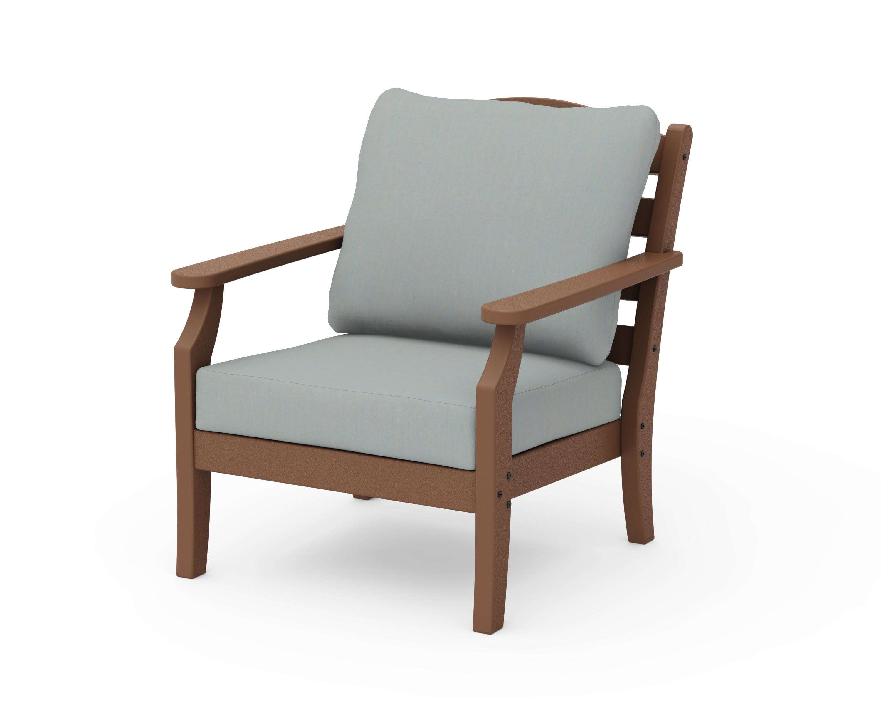 Savannah Deep Seating Chair in Teak / Spa