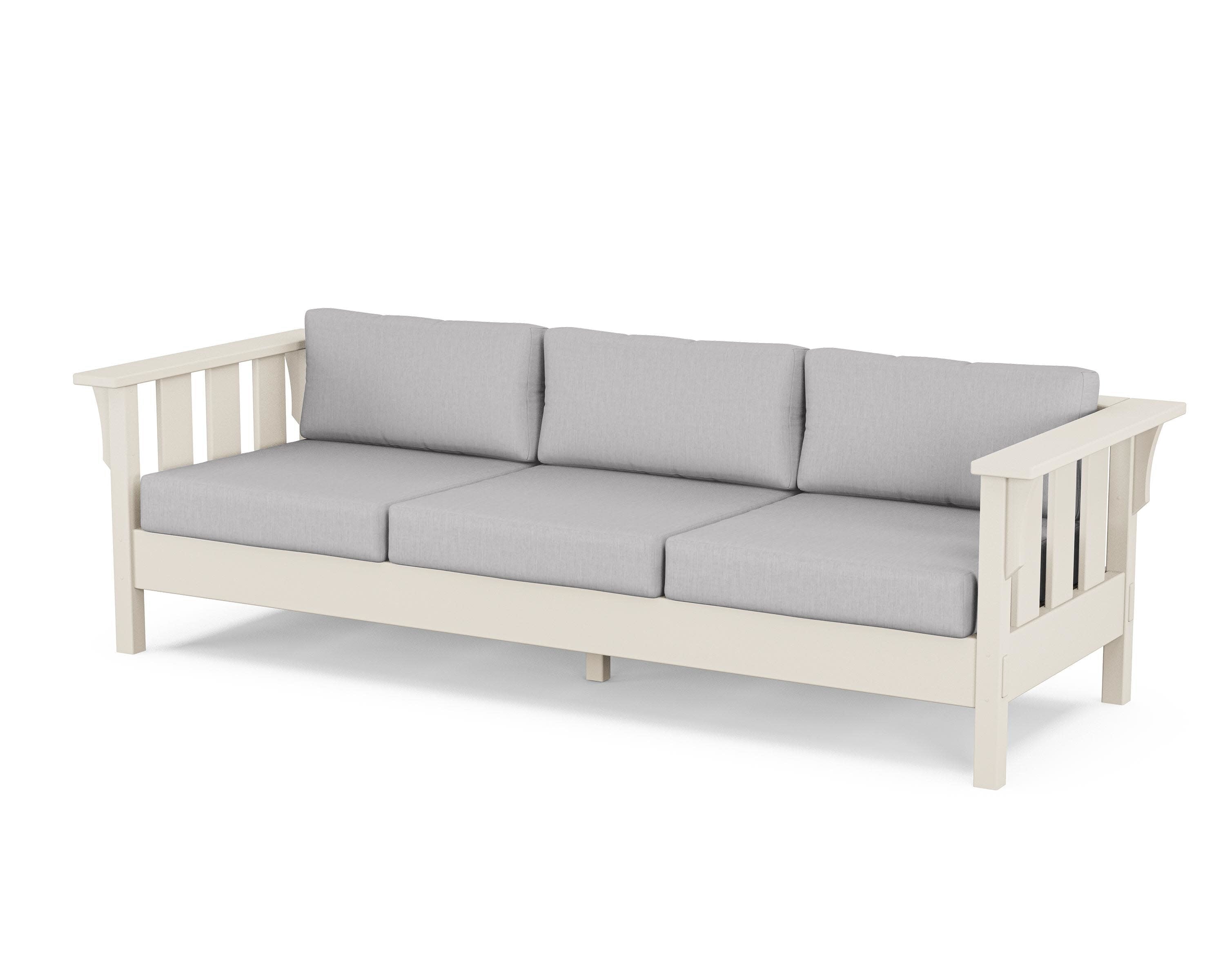 Acadia Deep Seating Sofa in Sand / Granite