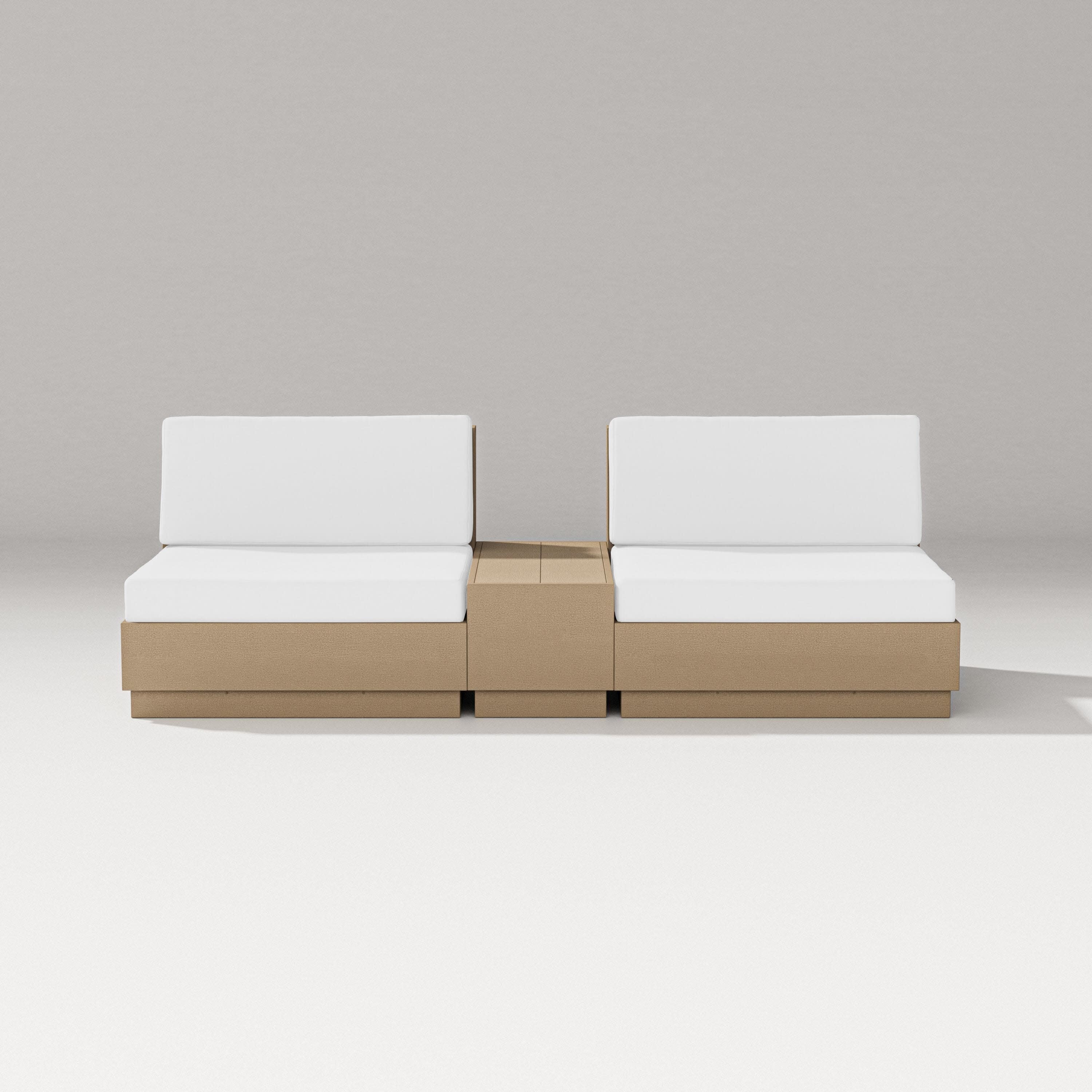 Elevate Lounge Chair Set in Vintage Sahara / Natural