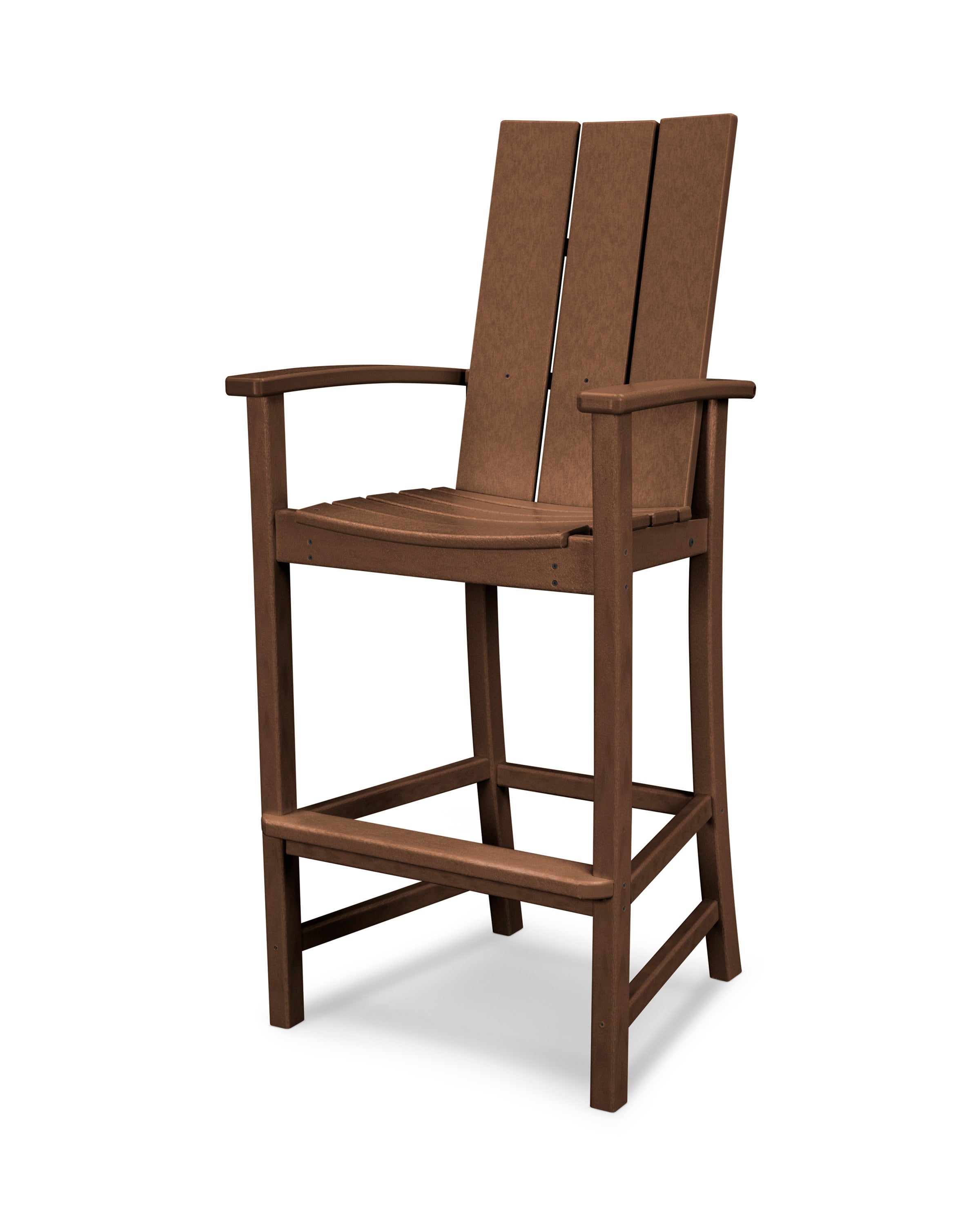Modern Adirondack Bar Chair in Teak