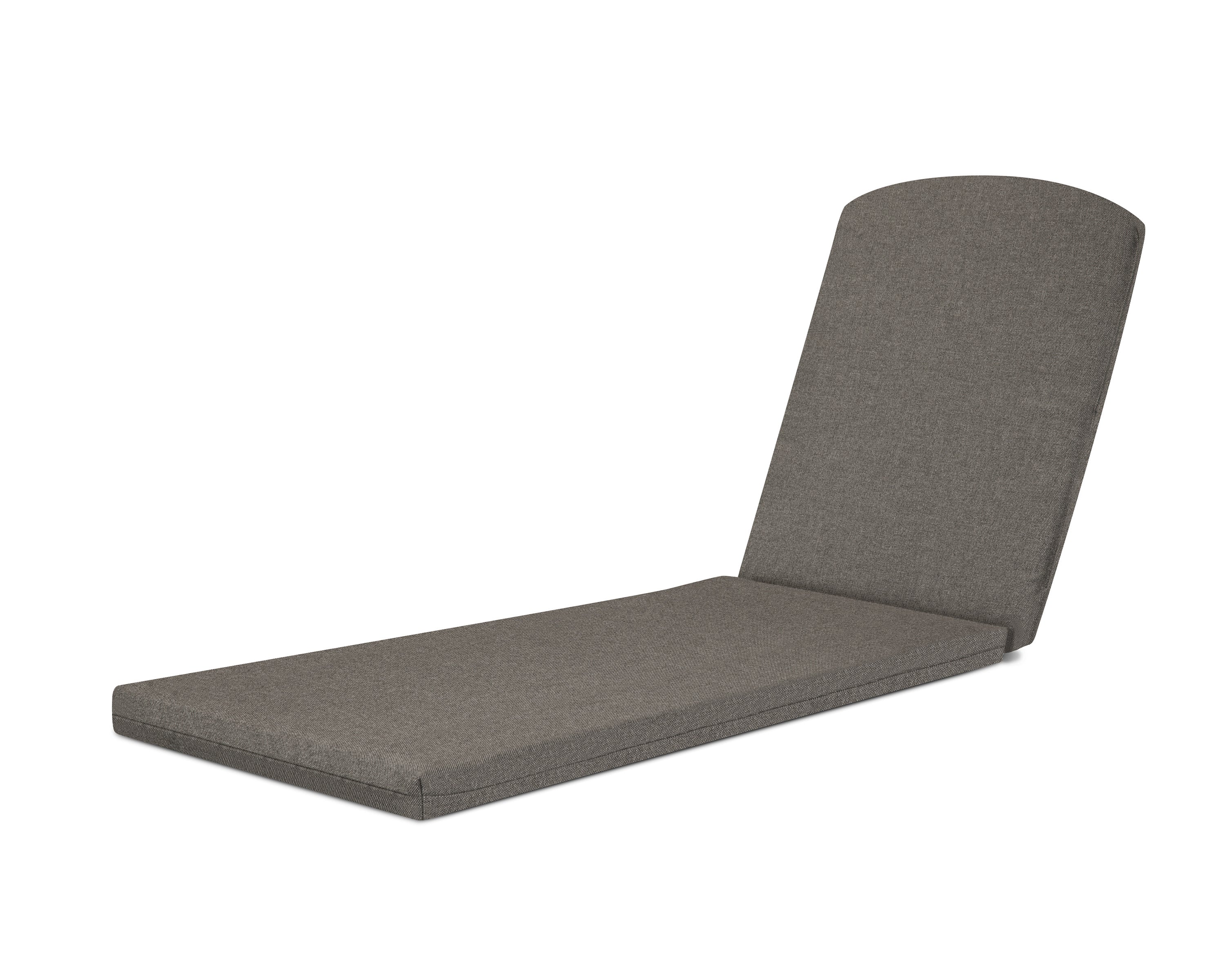 Chaise Cushion in Blend Coal