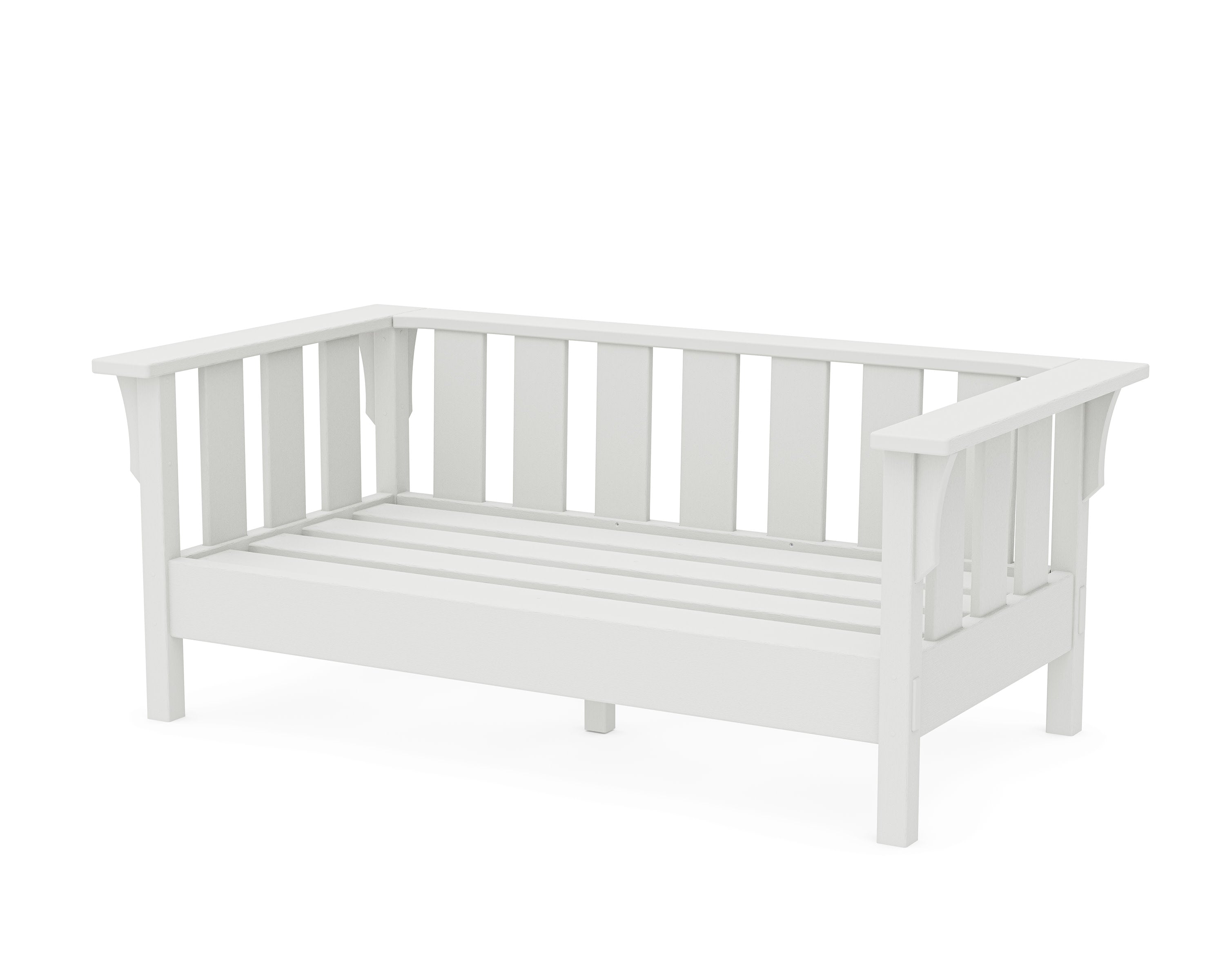 Acadia Deep Seating Loveseat Frame in Vintage White