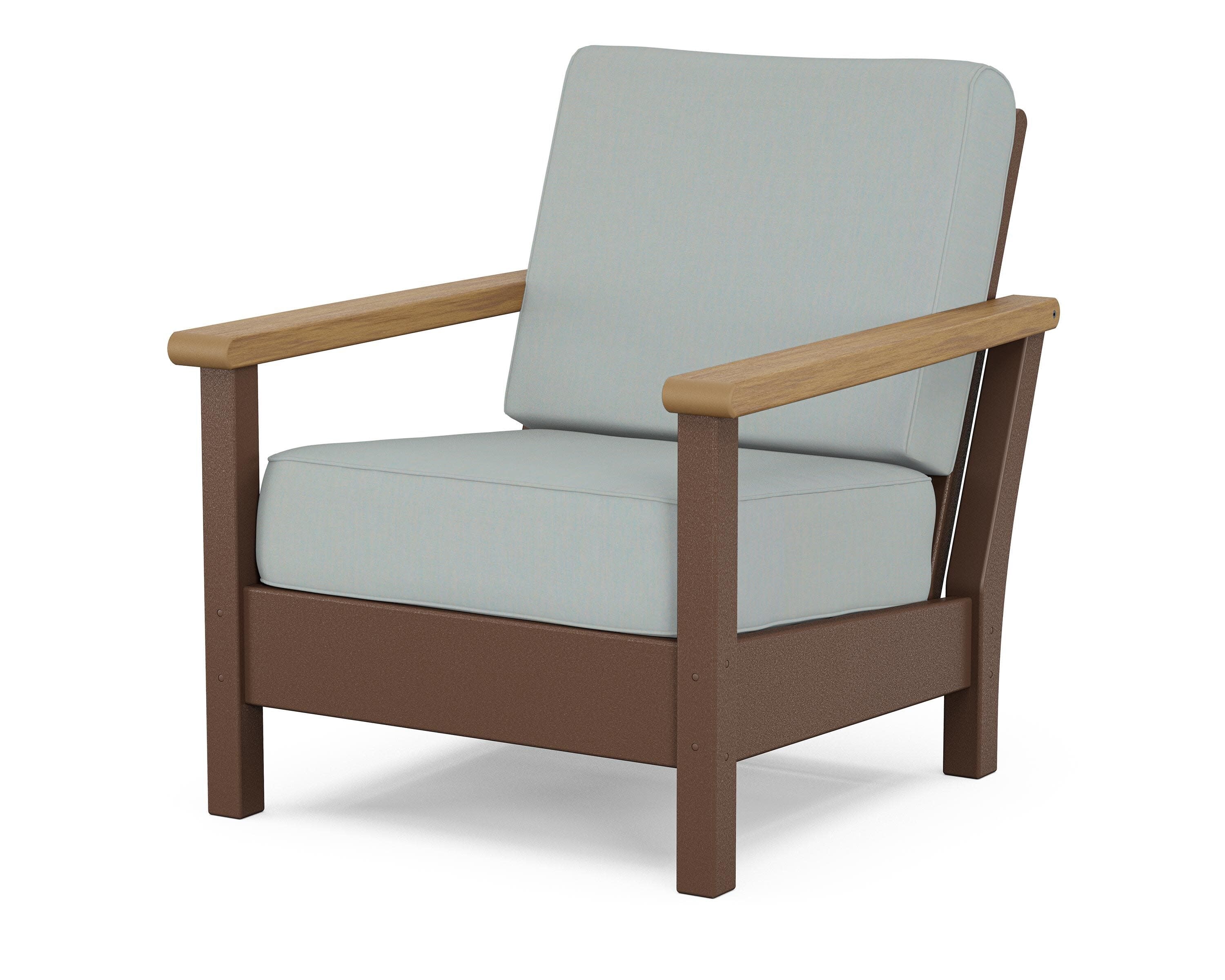 Harbour Deep Seating Chair in Mahogany / Natural / Spa