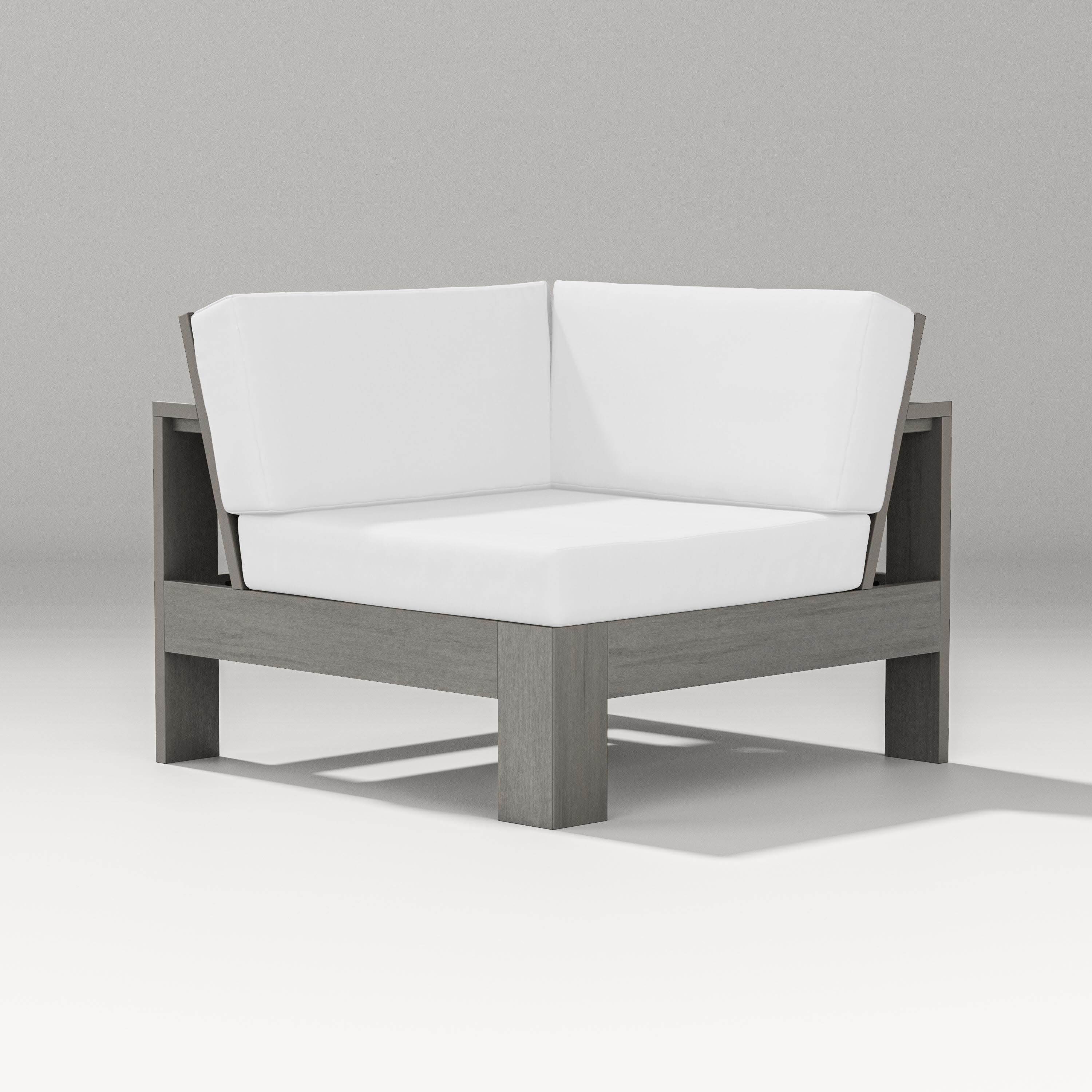 Latitude Modular Corner Chair in Driftwood / Natural