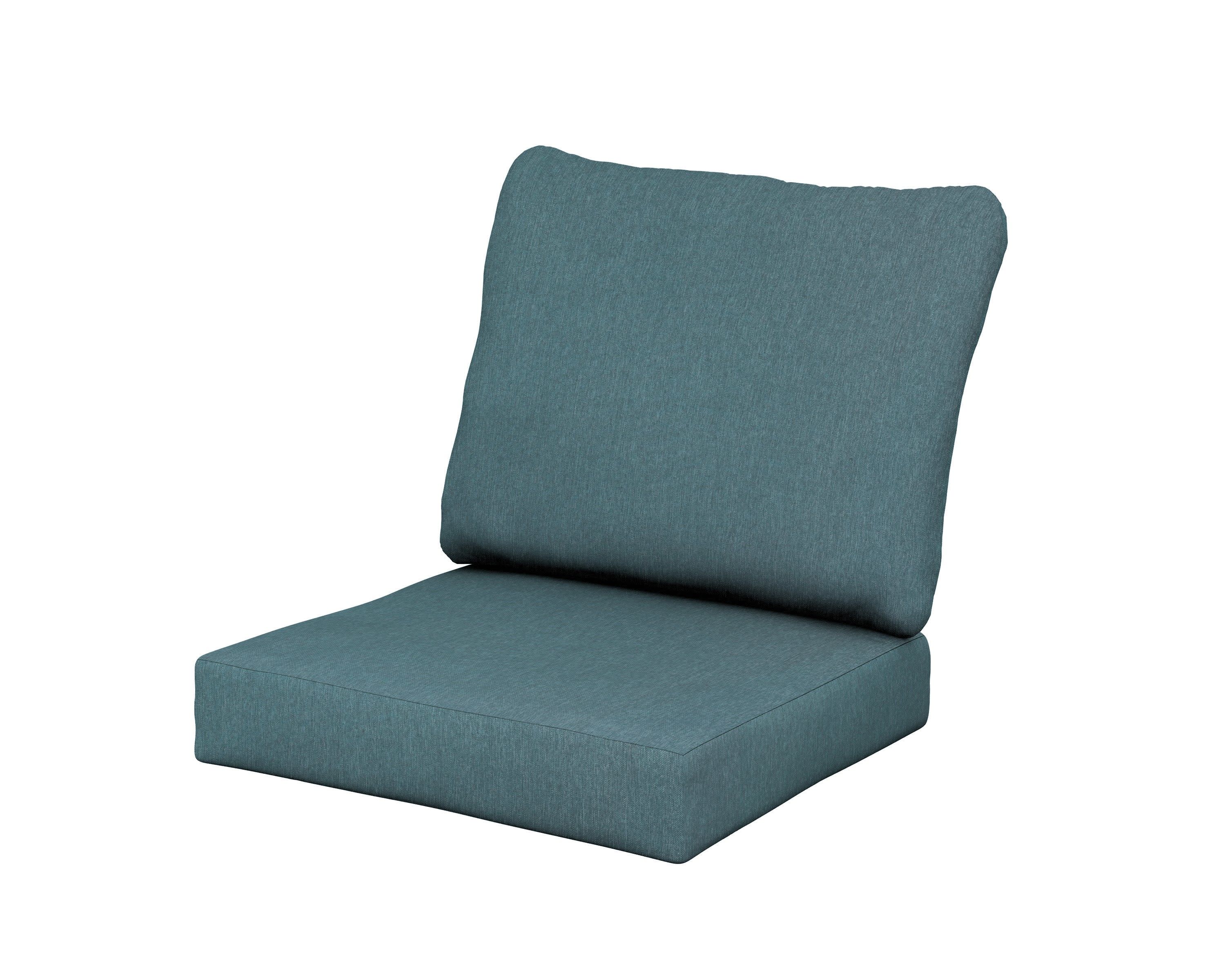 Classics Seat/Back Cushion Set in Ocean Teal
