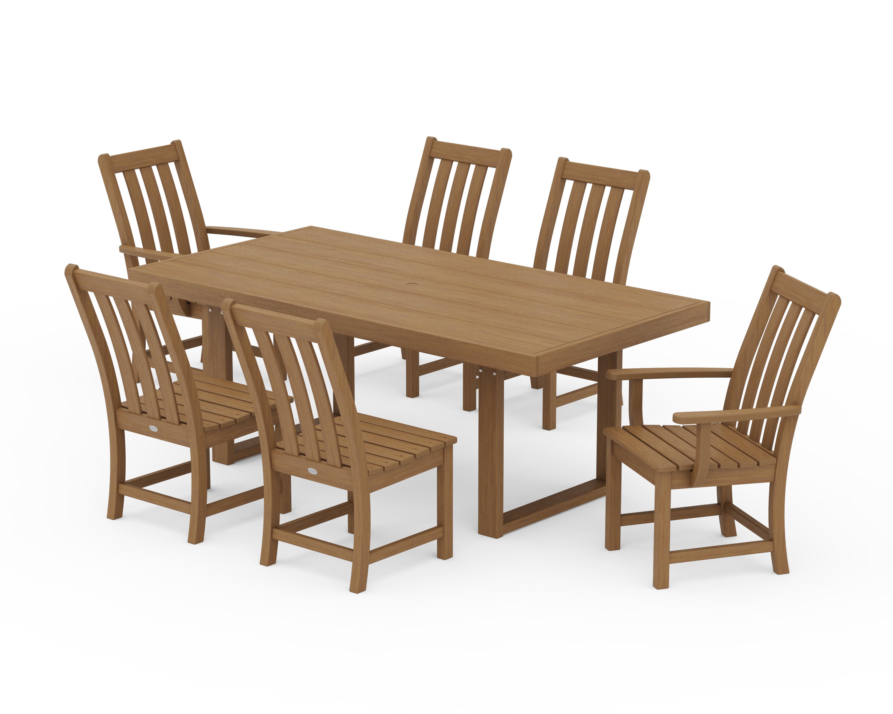 Vineyard 7-Piece Dining Set in Natural