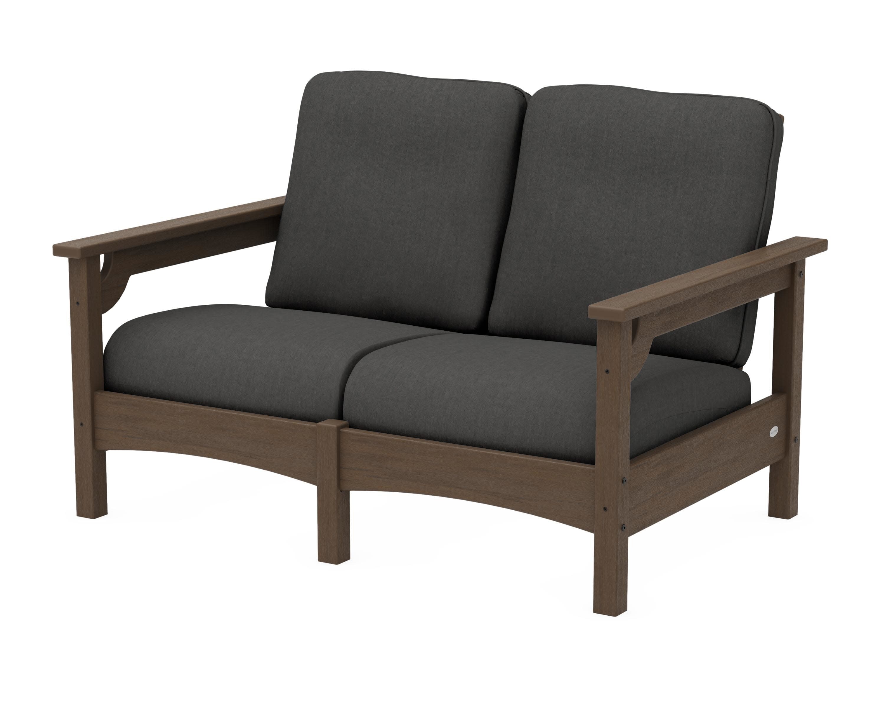 Club Loveseat in Kona / Spectrum Carbon