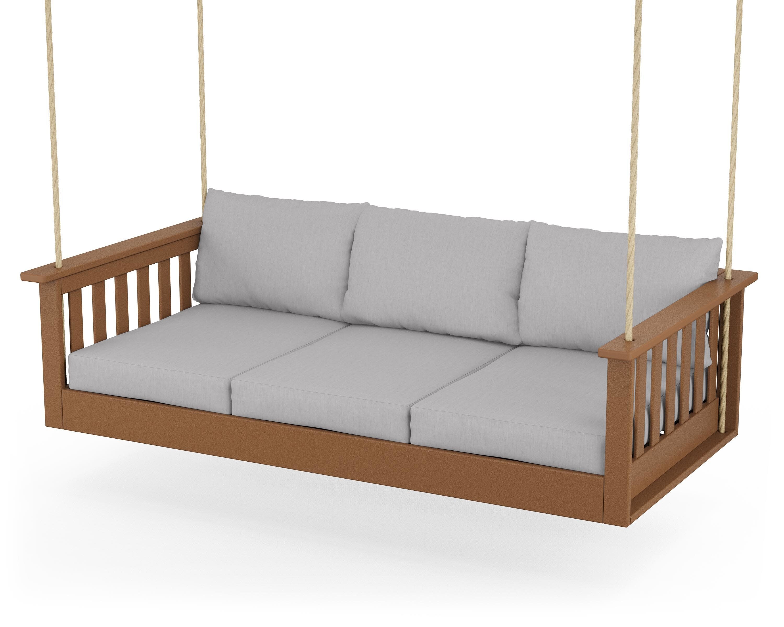 Vineyard Daybed Swing in Teak / Granite
