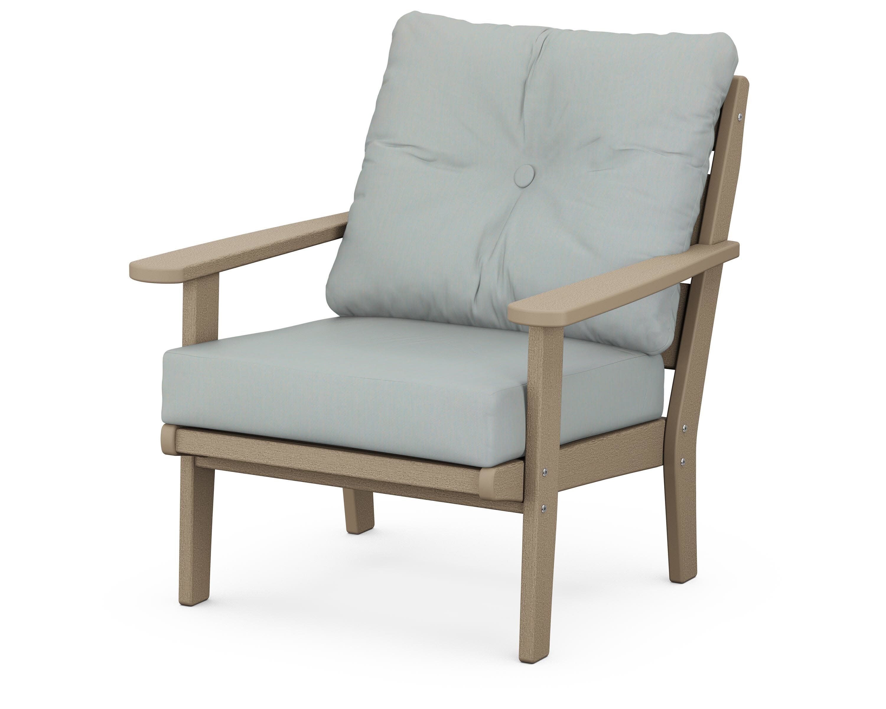 Lakeside Deep Seating Chair in Vintage Sahara / Spa