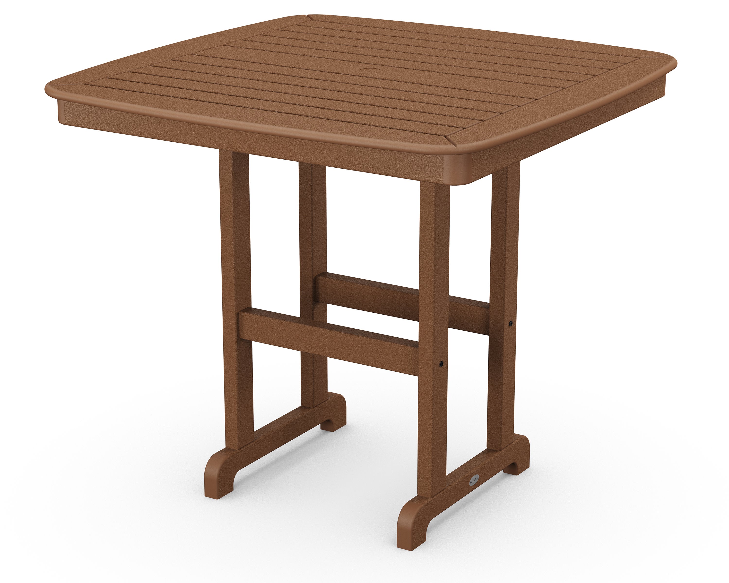 Nautical 44" Counter Table in Teak