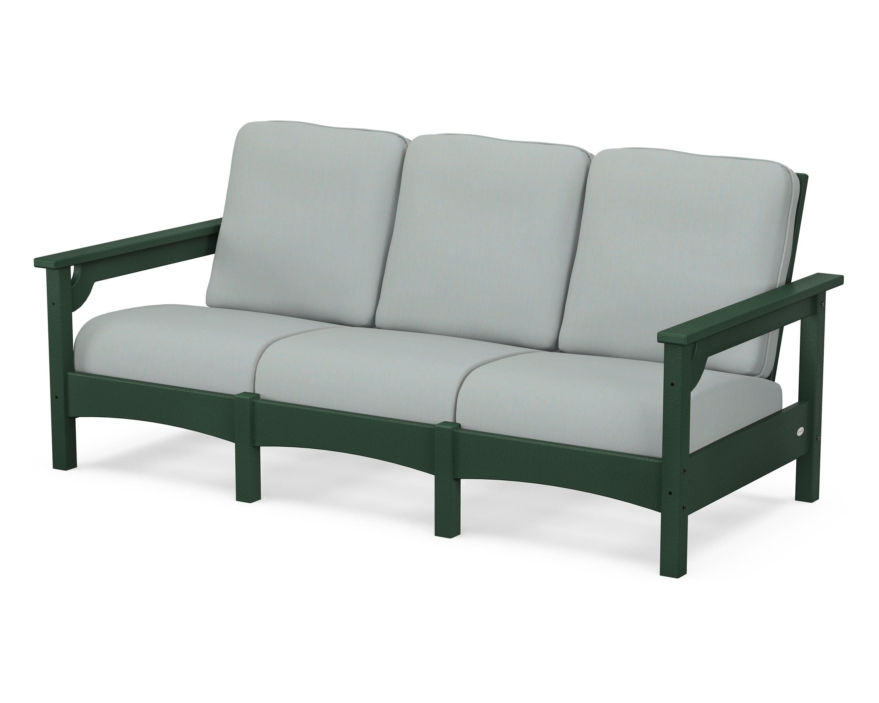 Club Sofa in Green / Spa