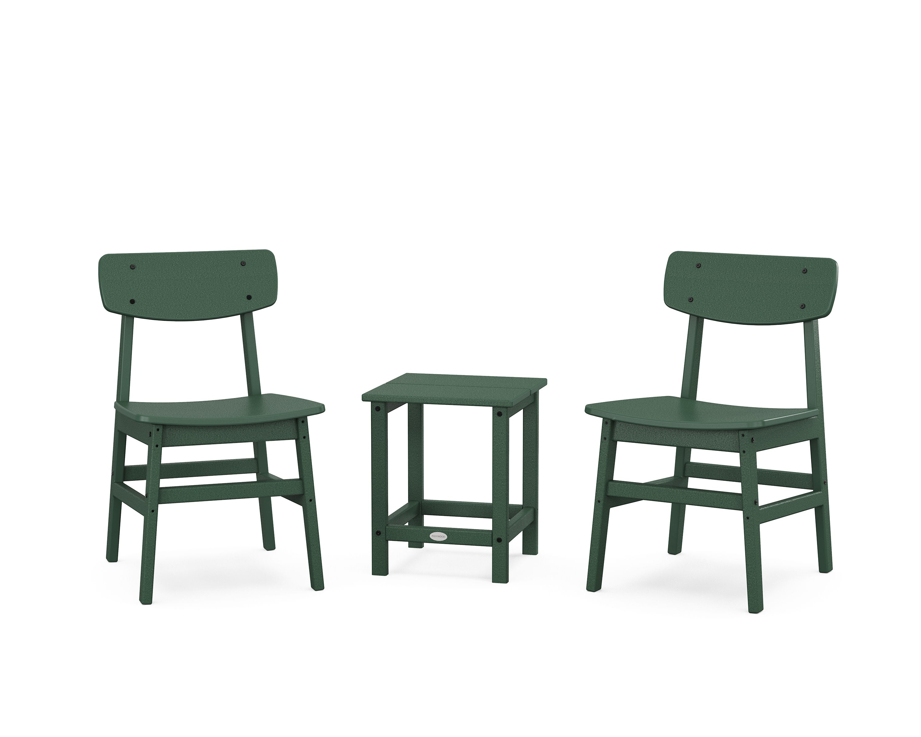 Modern Studio Urban Chair 3-Piece Seating Set in Green