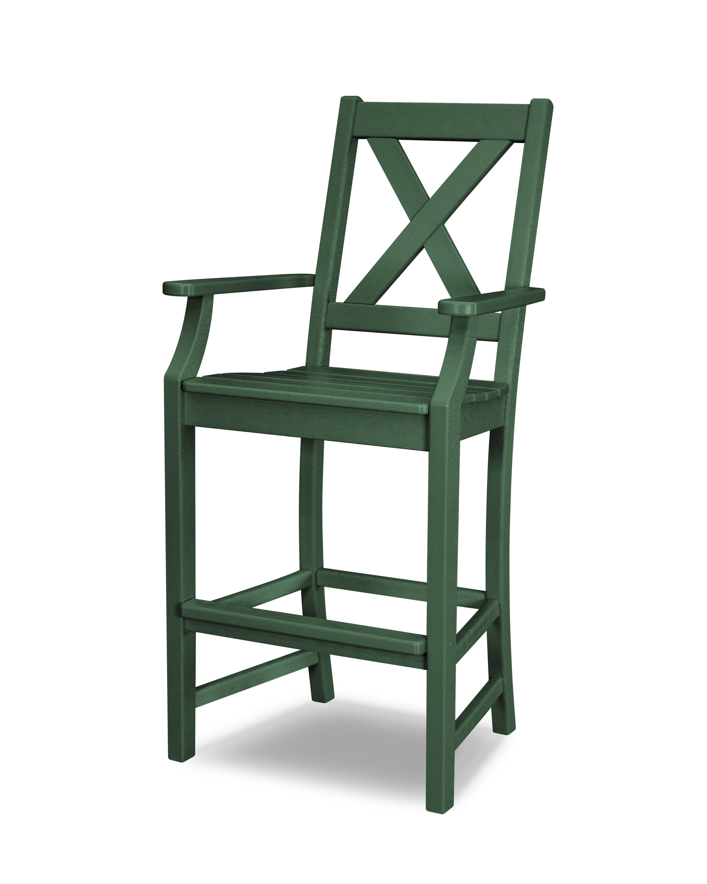 Braxton Bar Arm Chair in Green