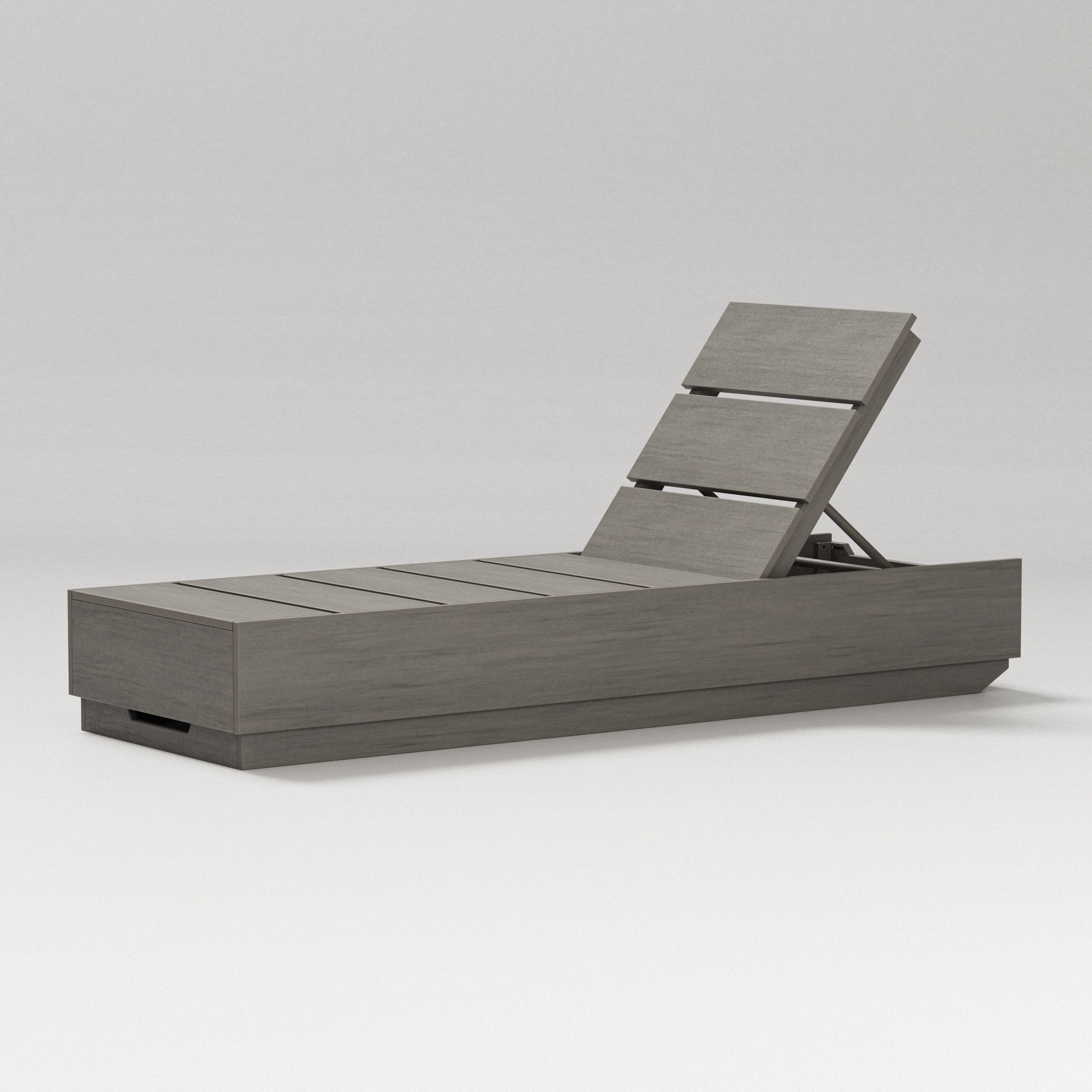 Elevate Chaise Lounge in Driftwood