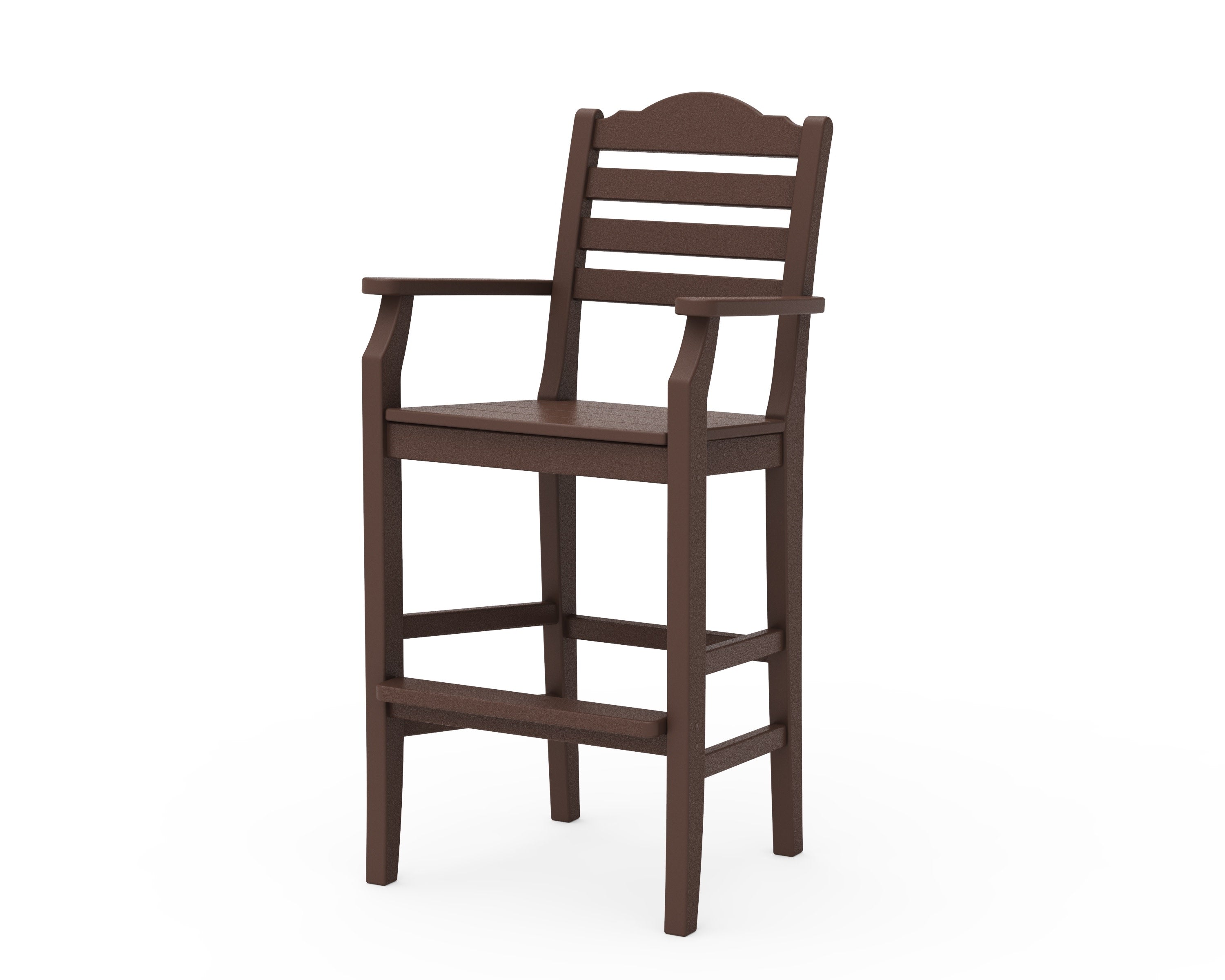 Savannah Bar Arm Chair in Mahogany