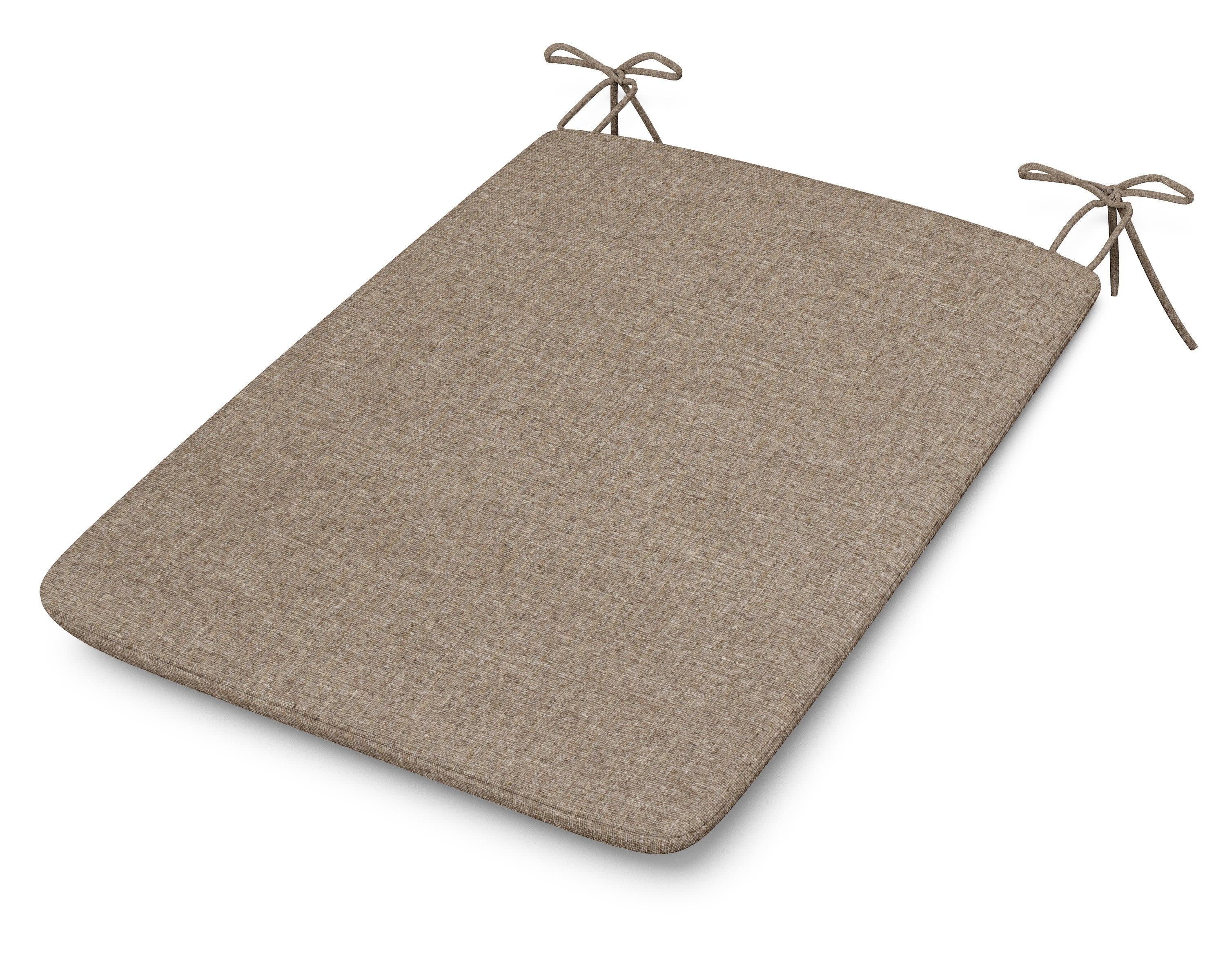 1100 Plaza Seat Pad in Spiced Burlap