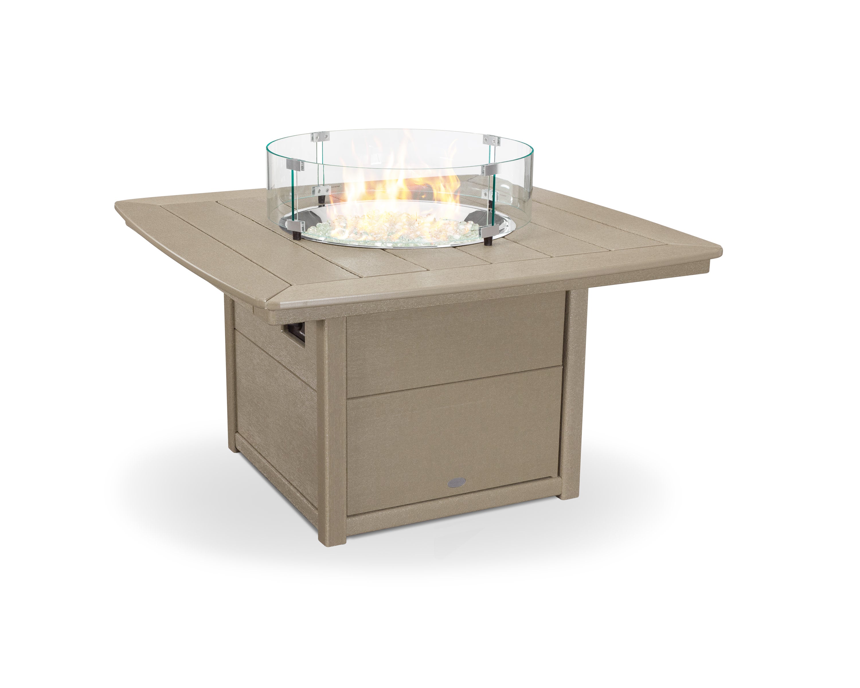 Nautical 42" Fire Pit Table in Vintage Sahara