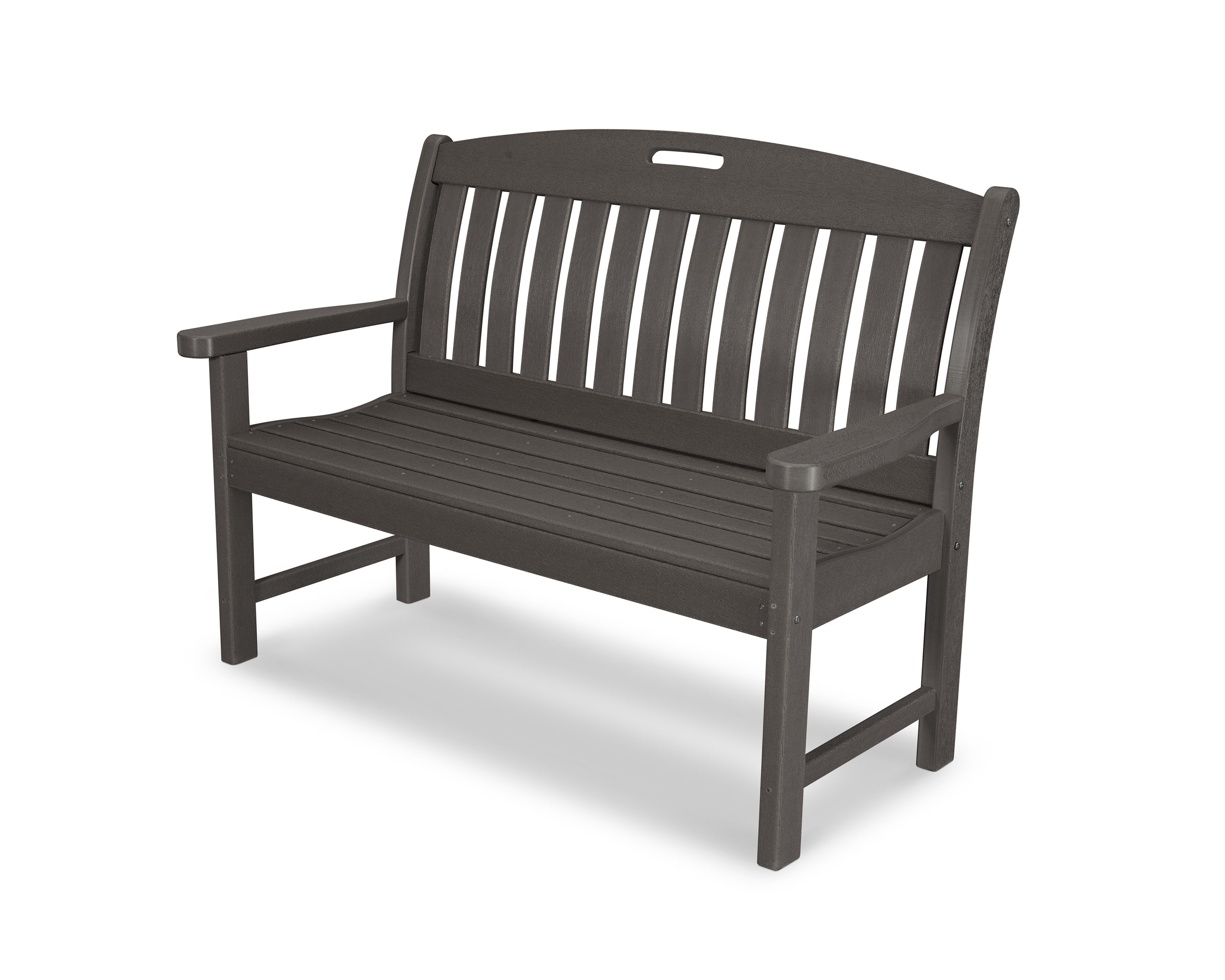 Nautical 48" Bench in Vintage Coffee