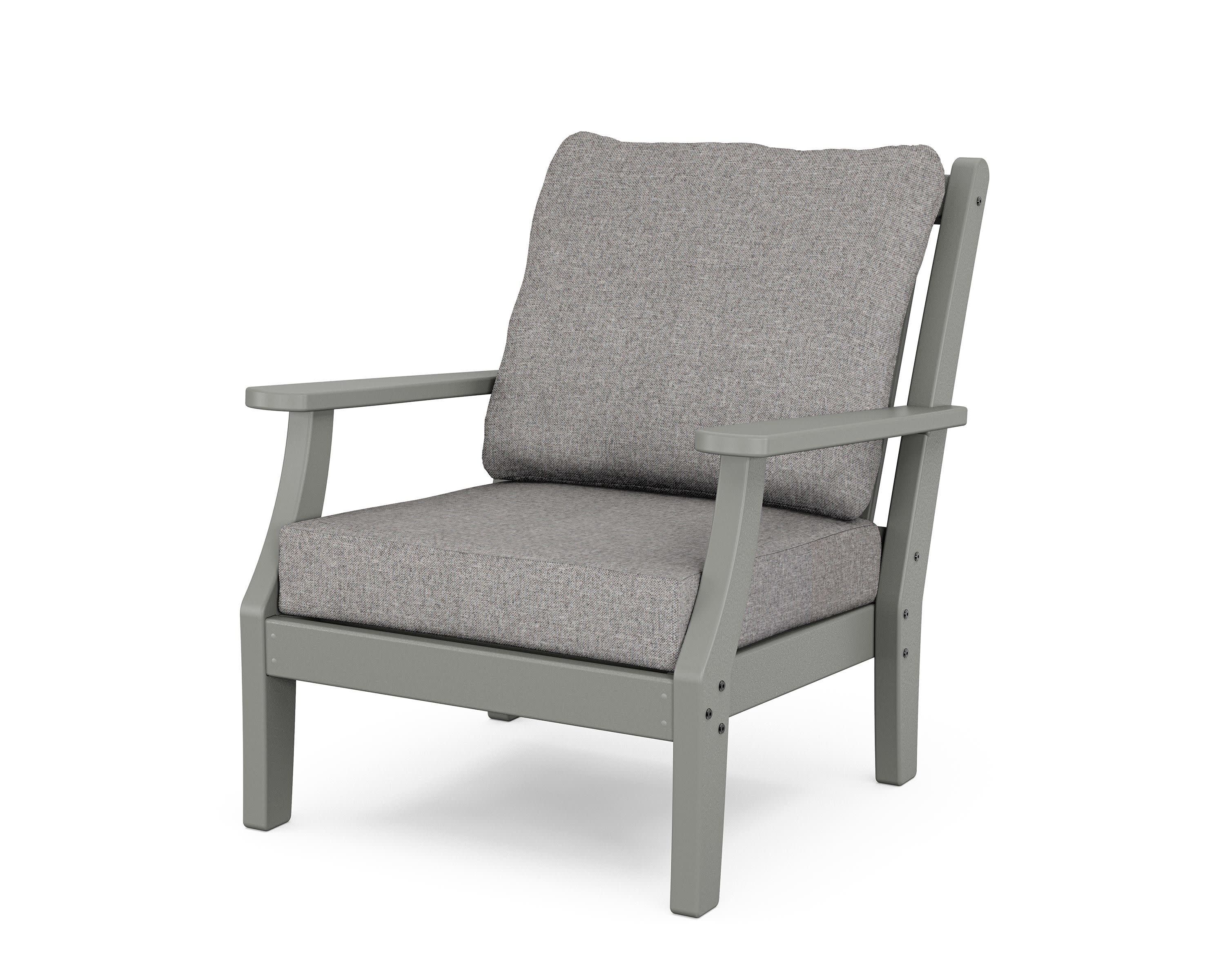 Wovendale Deep Seating Chair in Slate Grey / Grey Mist