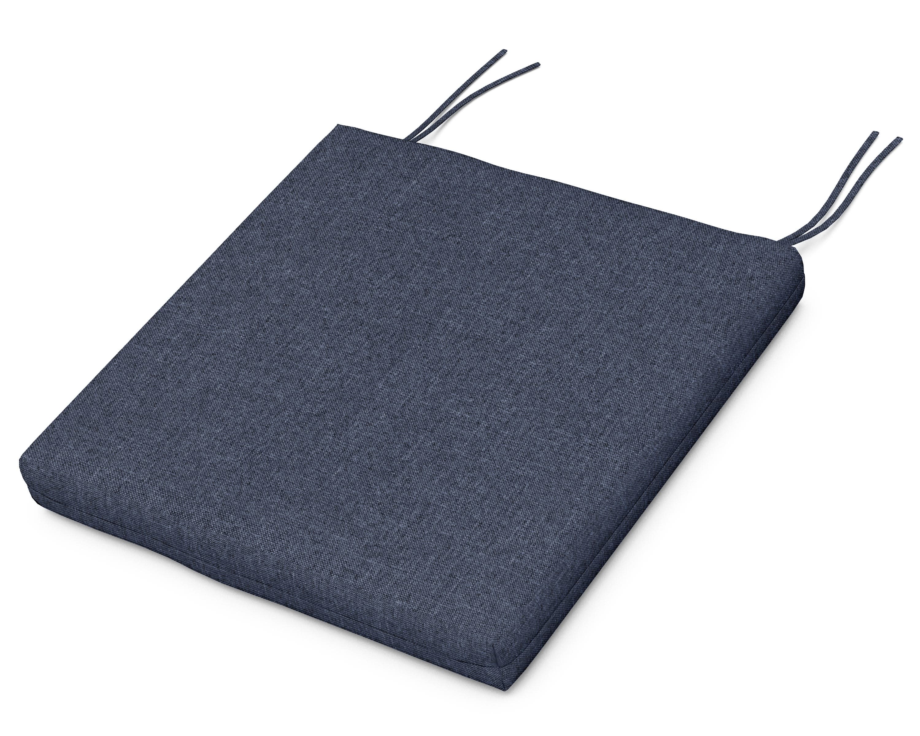 Acadia Dining Arm Seat Pad in Stone Blue