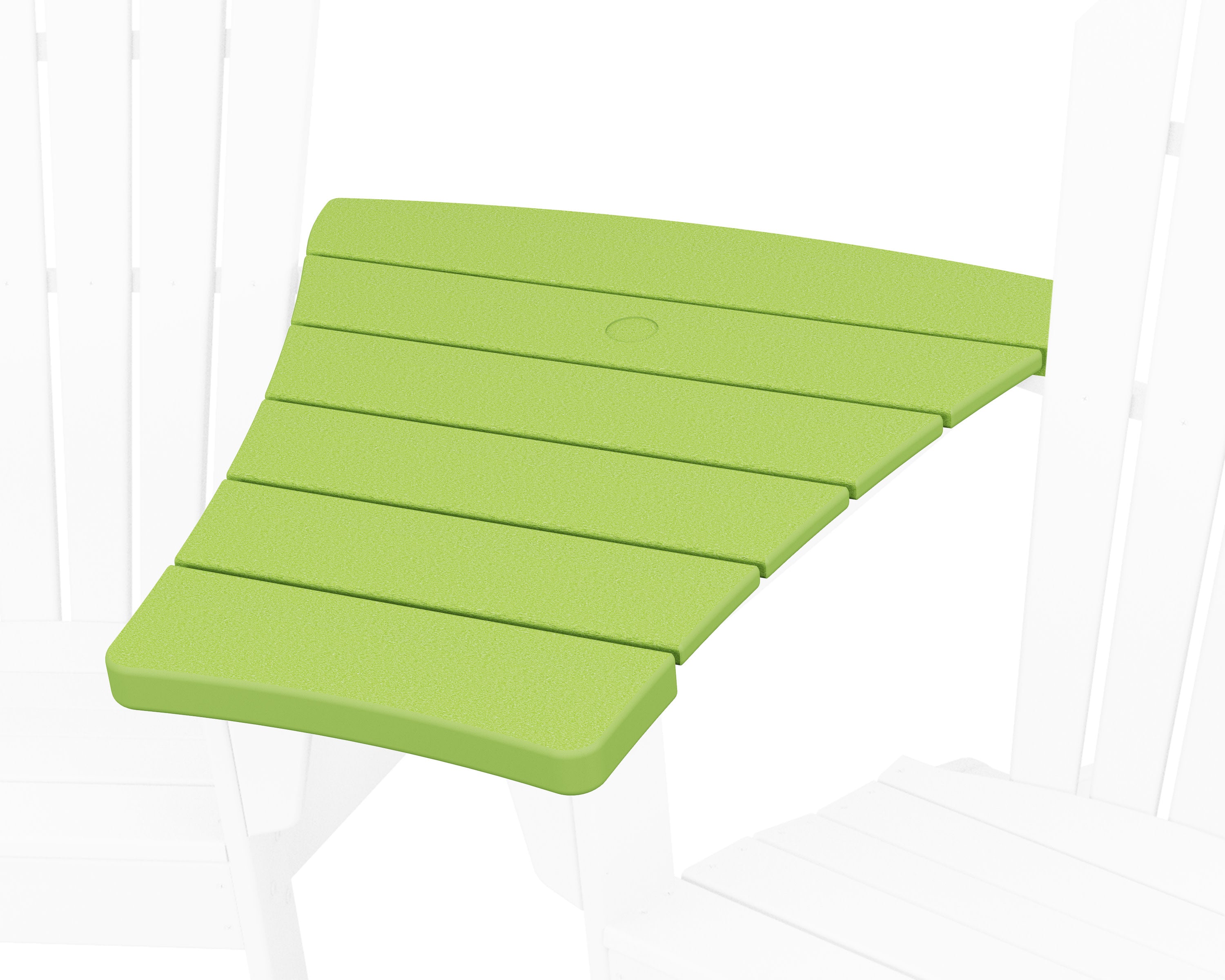 Angled Adirondack Connecting Table in Lime