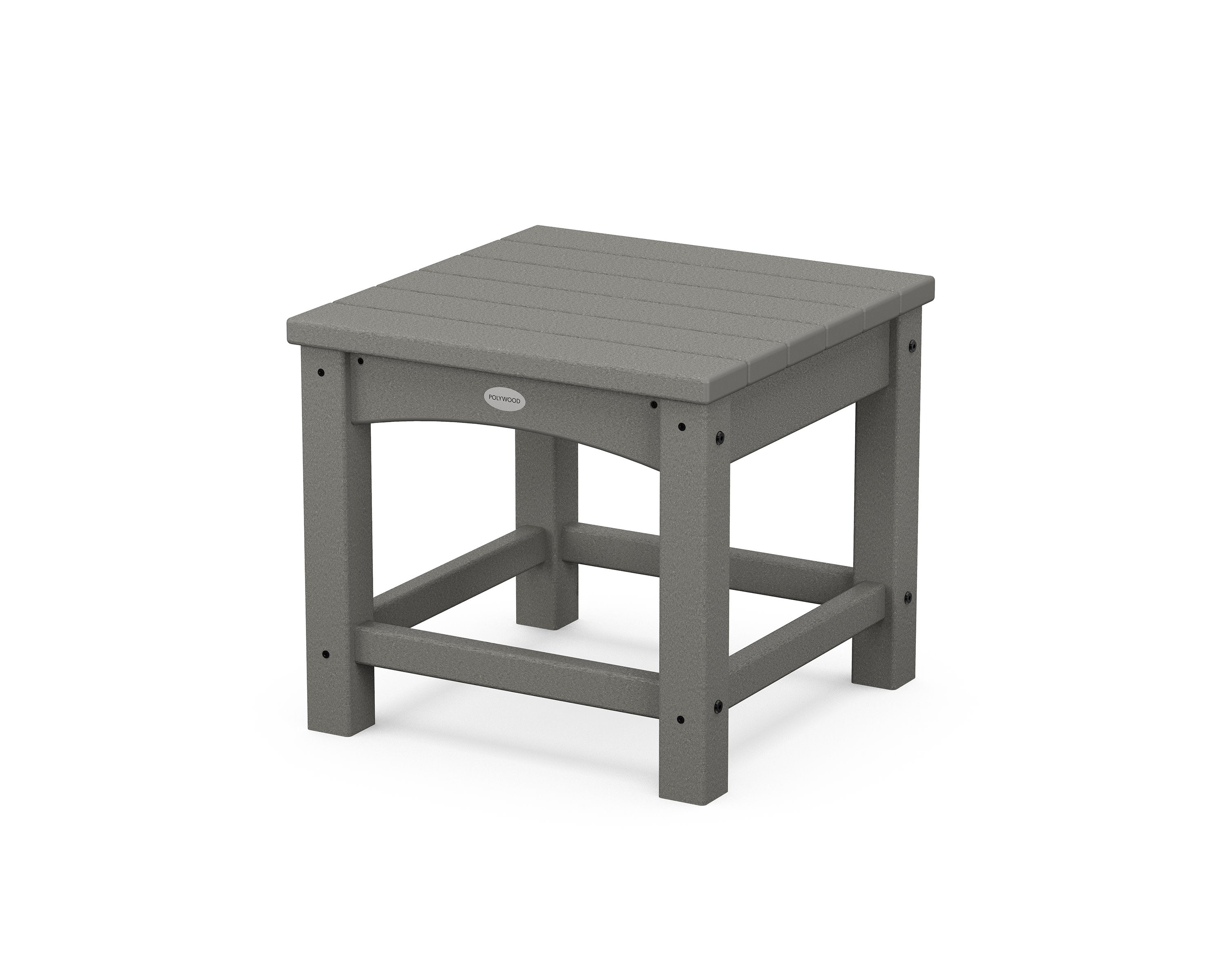 Club 18" End Table in Slate Grey