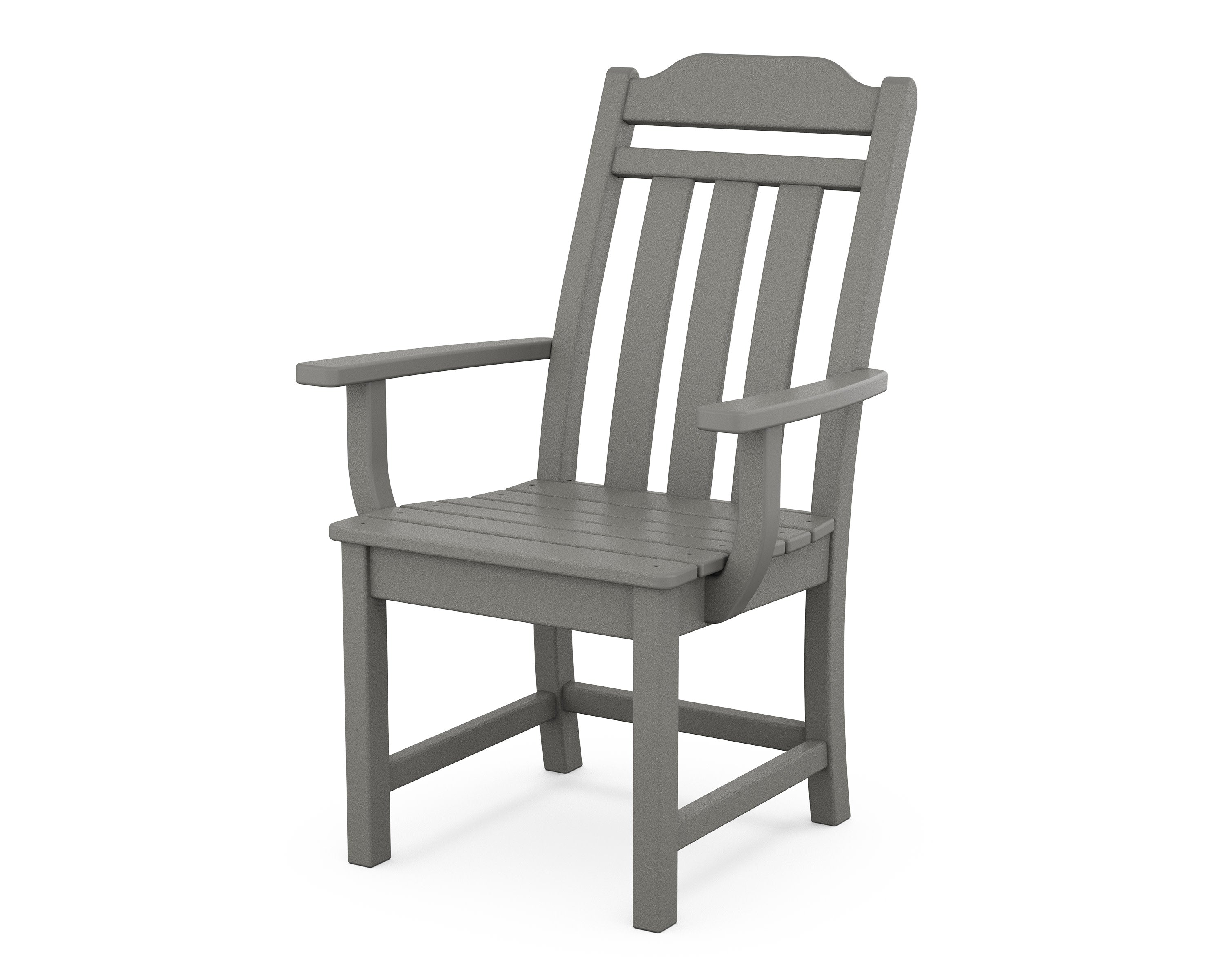 Cottage Dining Arm Chair in Slate Grey