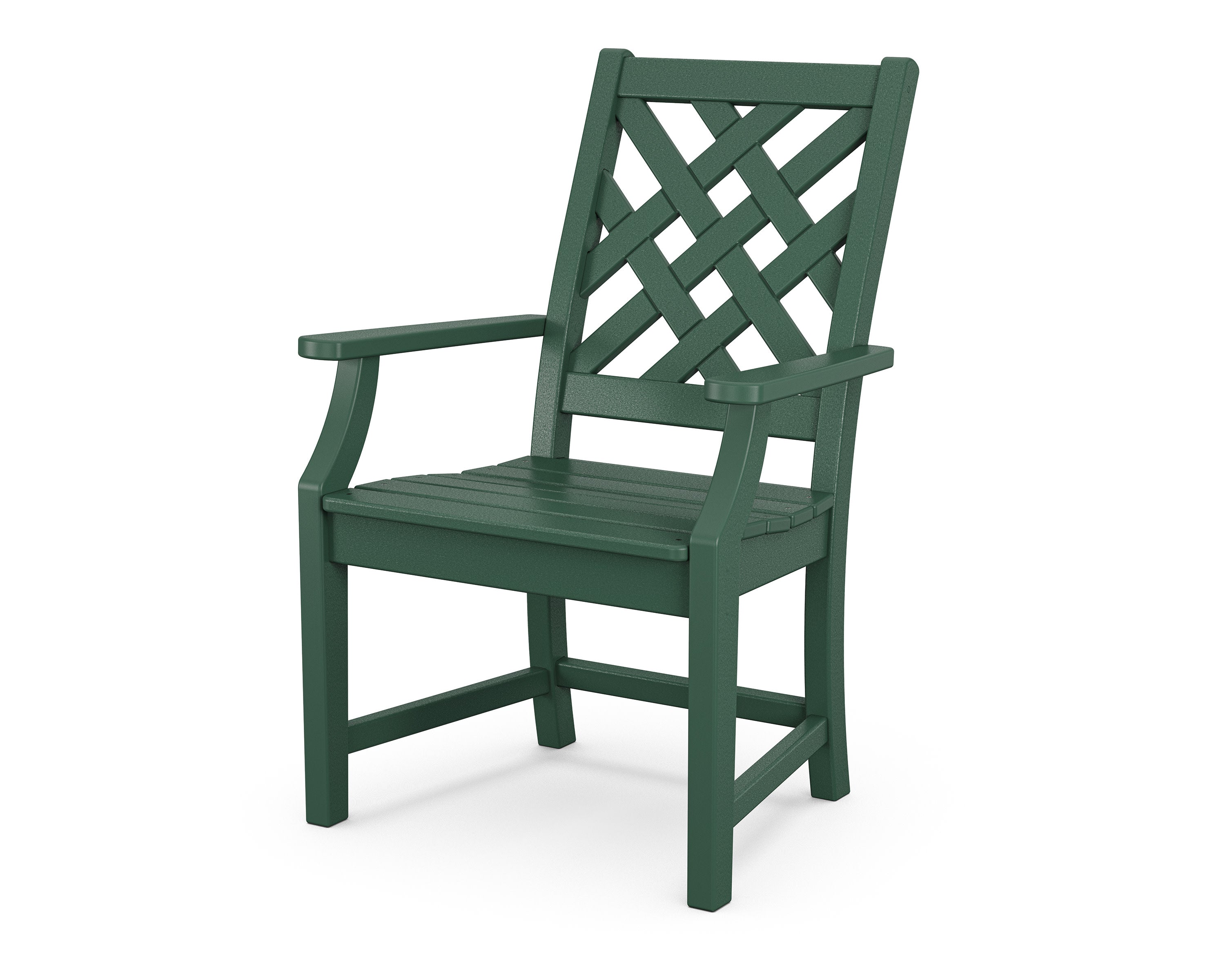 Wovendale Dining Arm Chair in Green