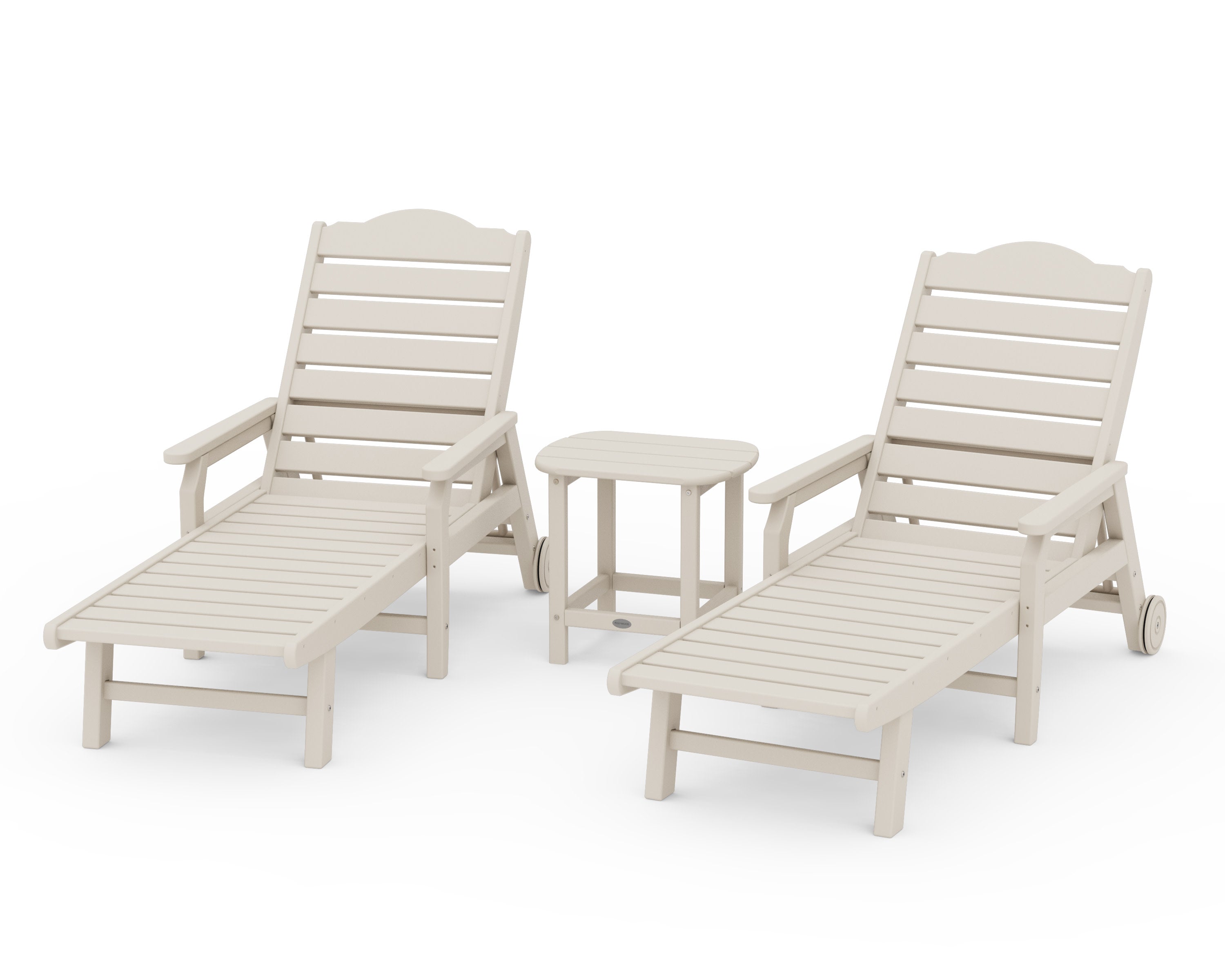 3-Piece Savannah Chaise Lounge Set in Sand