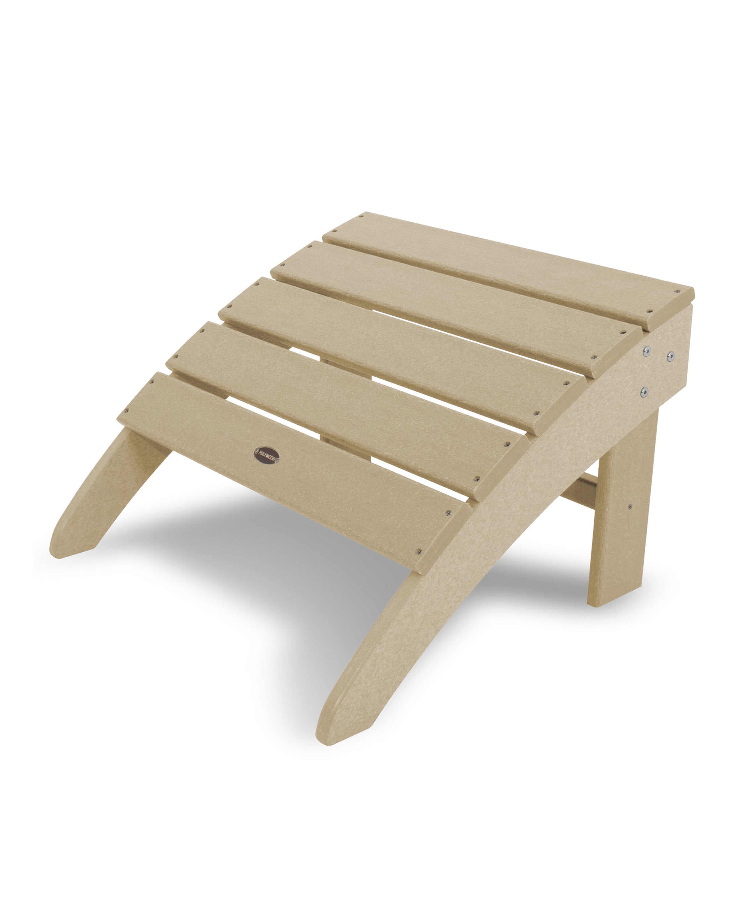 South Beach Adirondack Ottoman in Sand