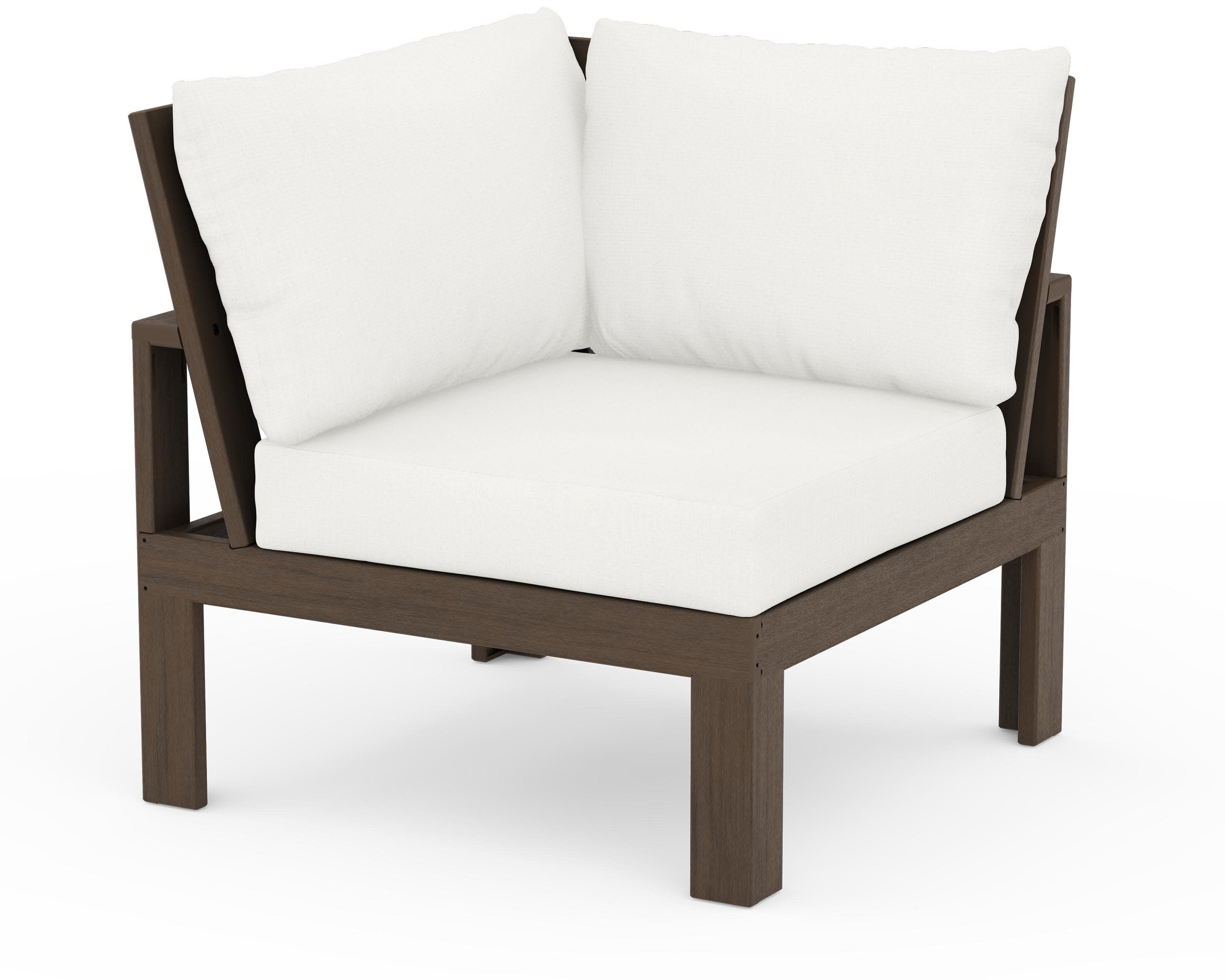 Modular Corner Chair in Kona / Natural Linen