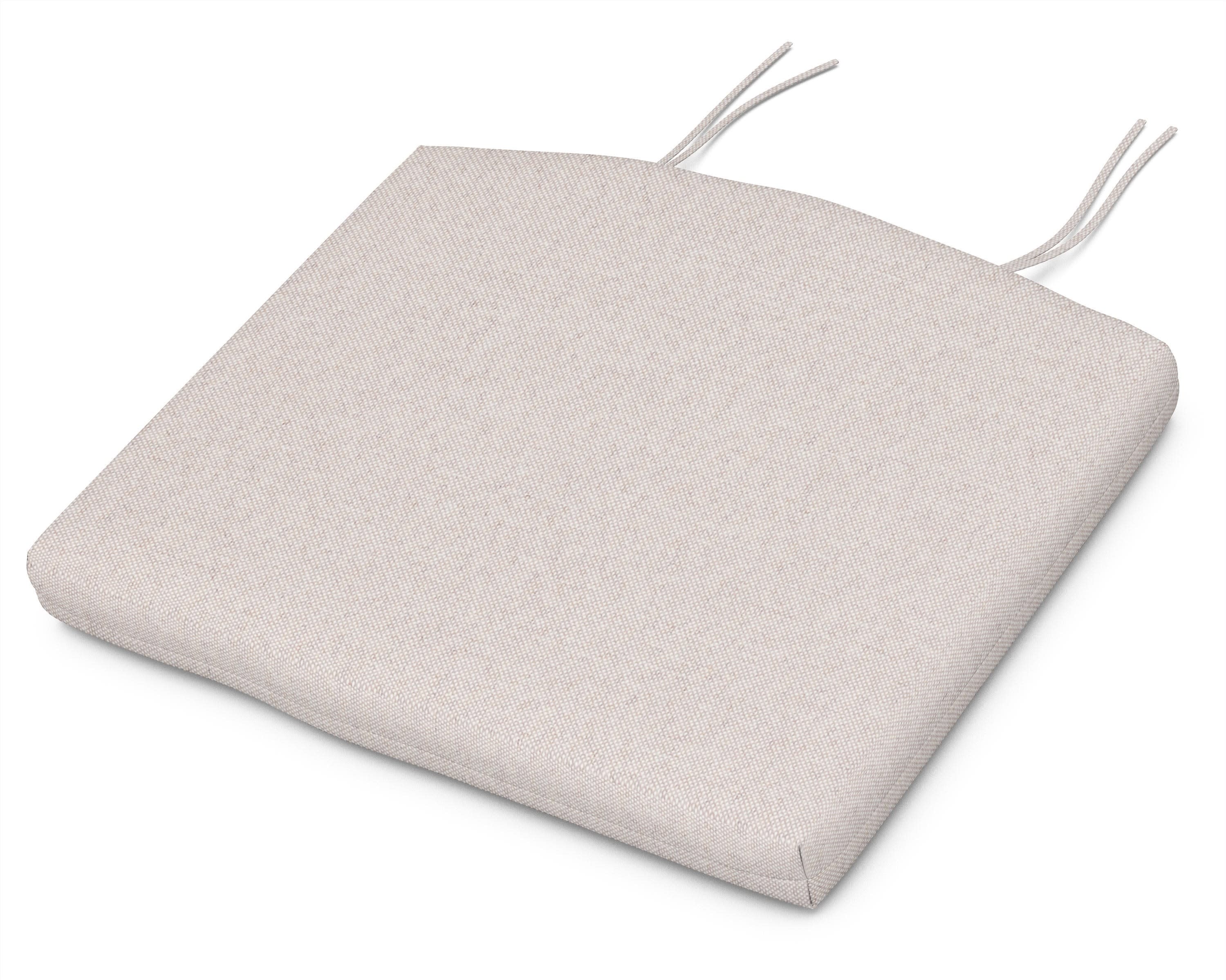 Seat Cushion - 18"D x 22"W x 2.5"H in Dune Burlap