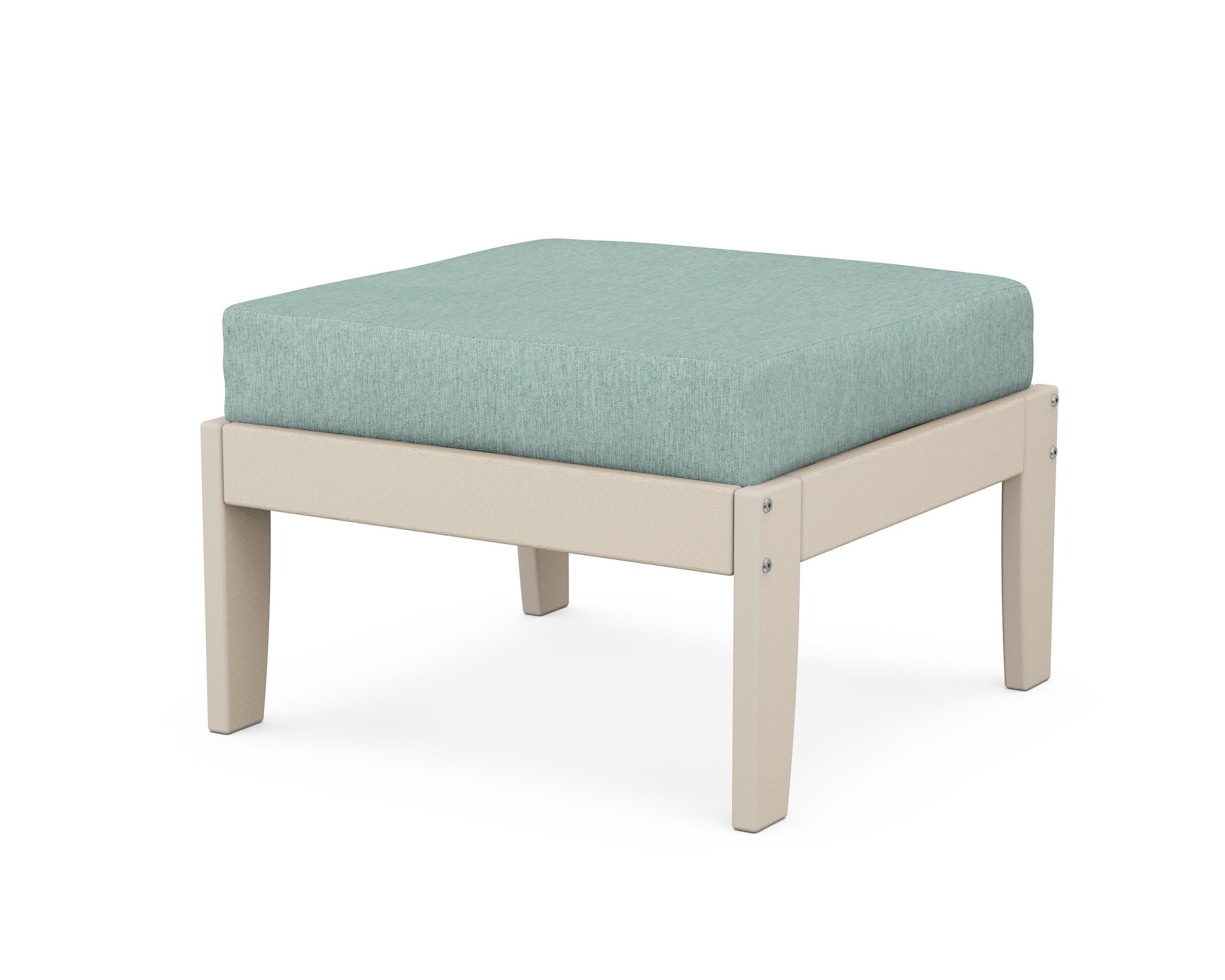 Modular Ottoman - Classic in Sand / Glacier Spa