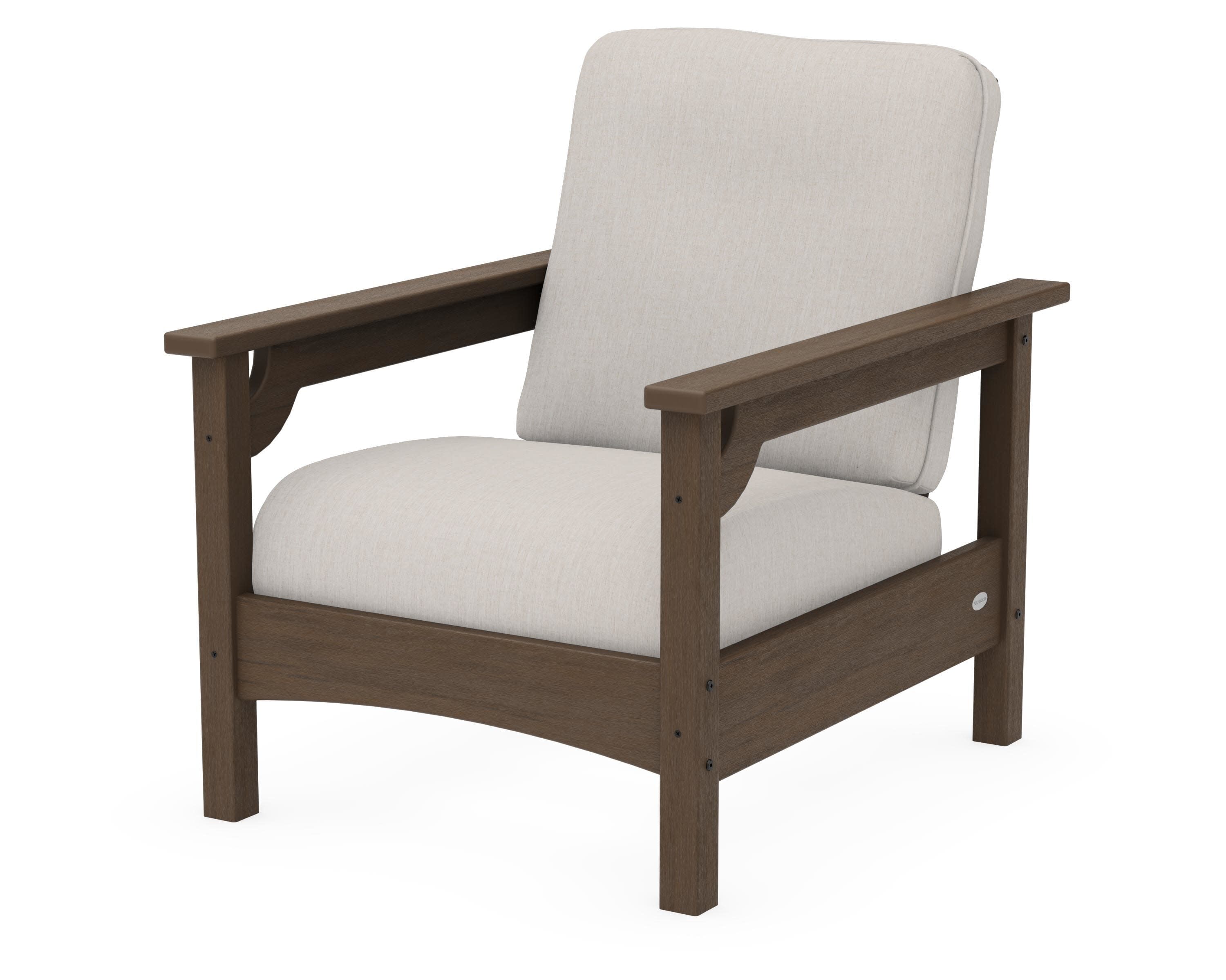 Club Chair in Kona / Cast Ash