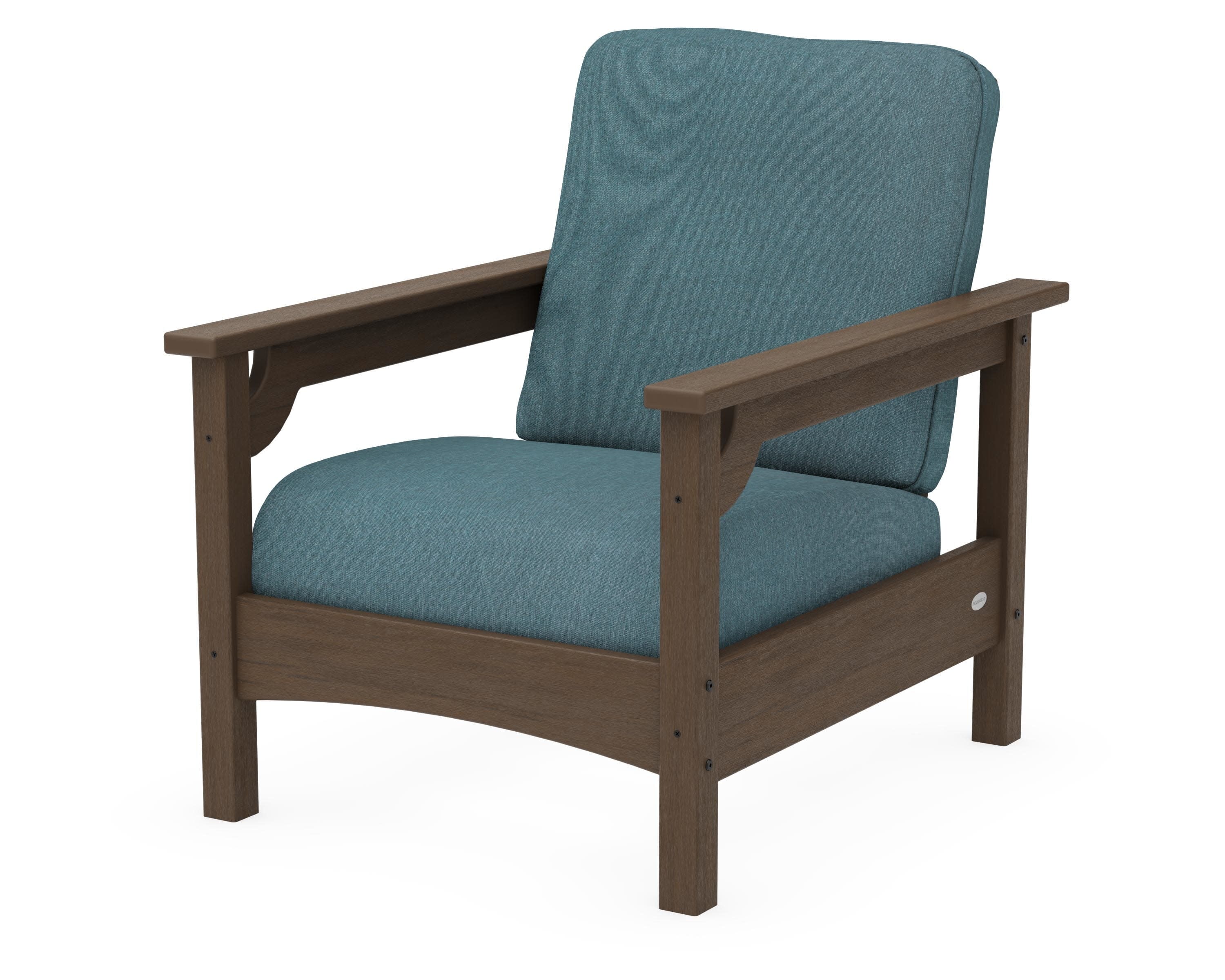 Club Chair in Kona / Ocean Teal
