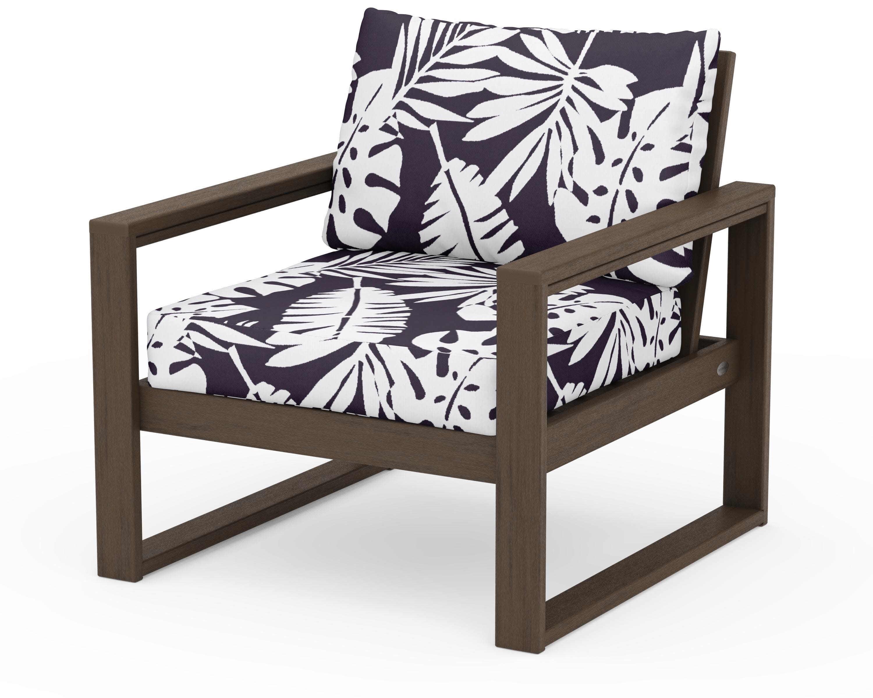 EDGE Club Chair in Kona / Leaf Navy