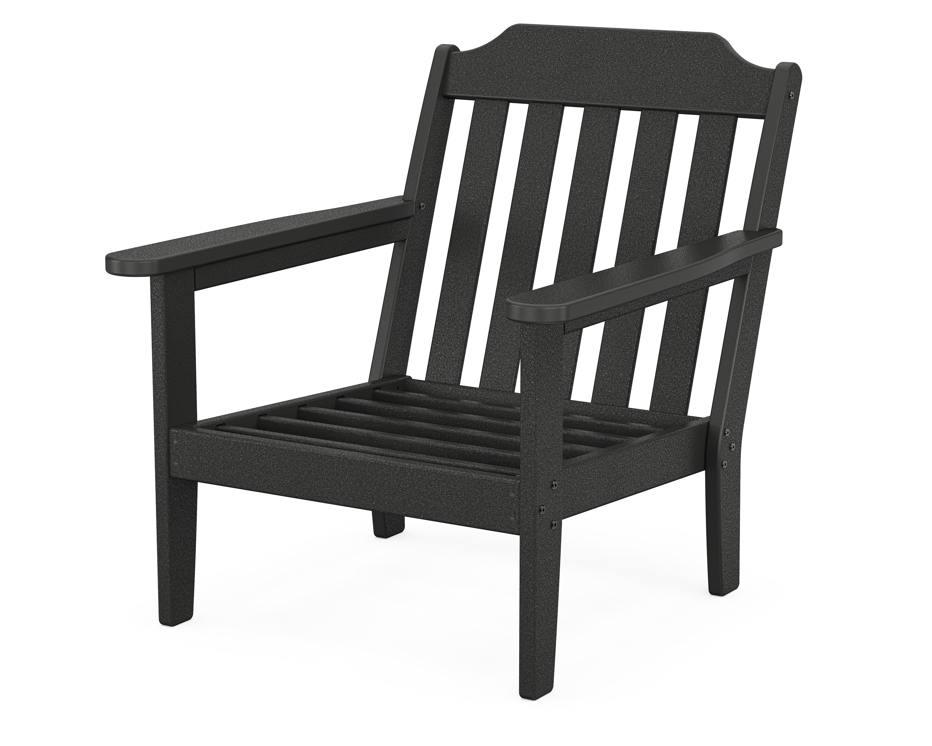 Cottage Deep Seating Chair Frame in Black