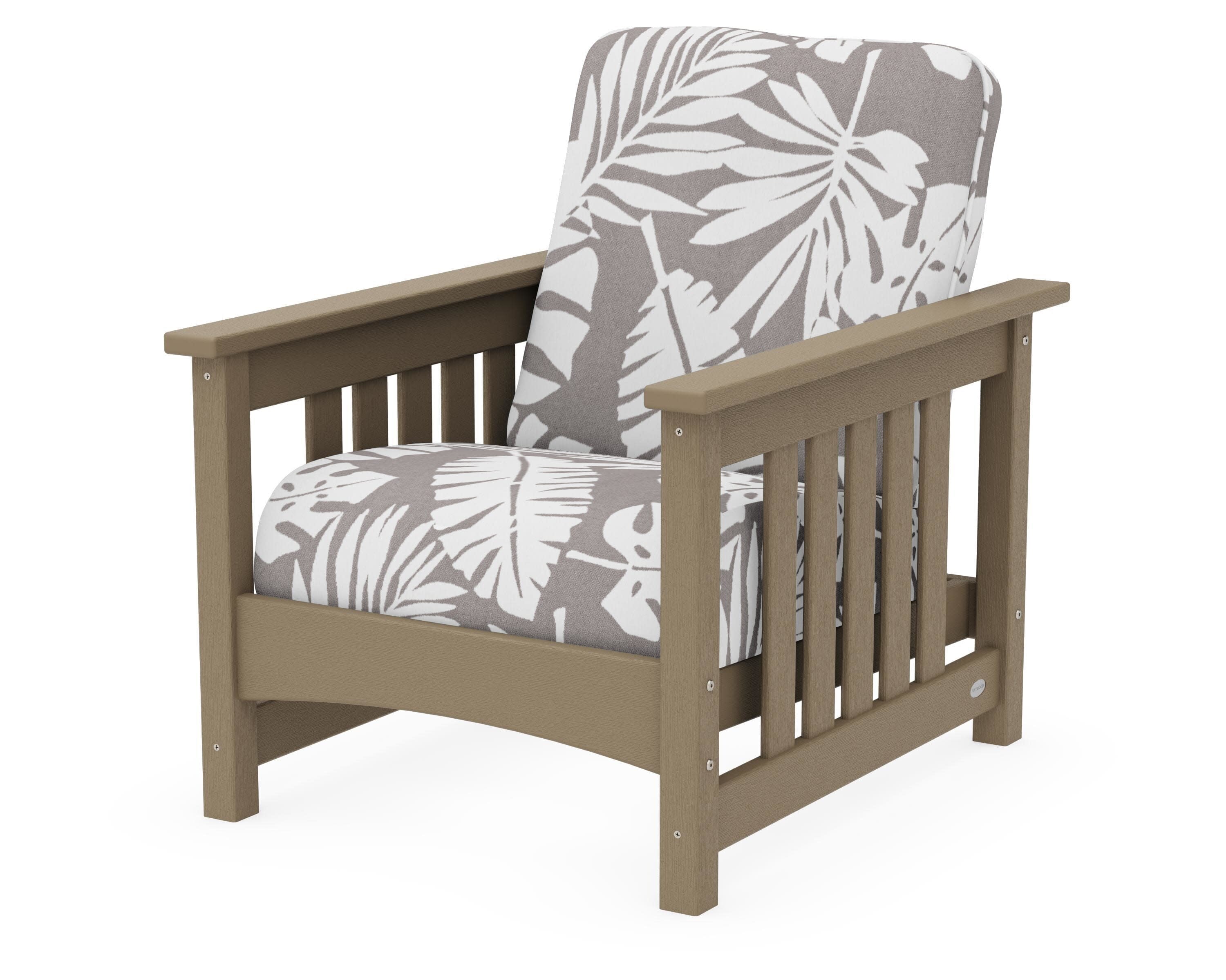 Club Mission Chair in Vintage Sahara / Leaf Grey Mist