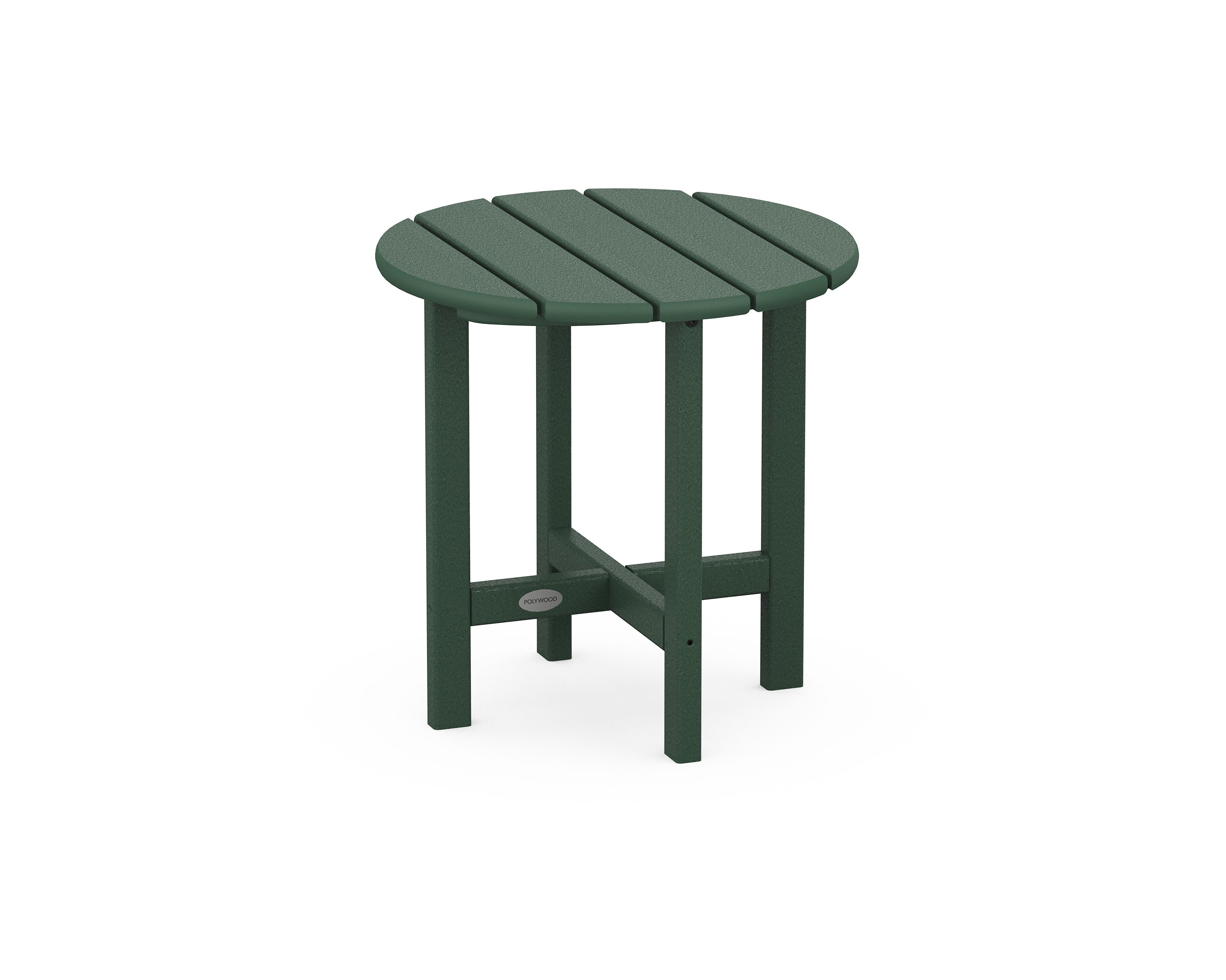 Round 18" Side Table in Green