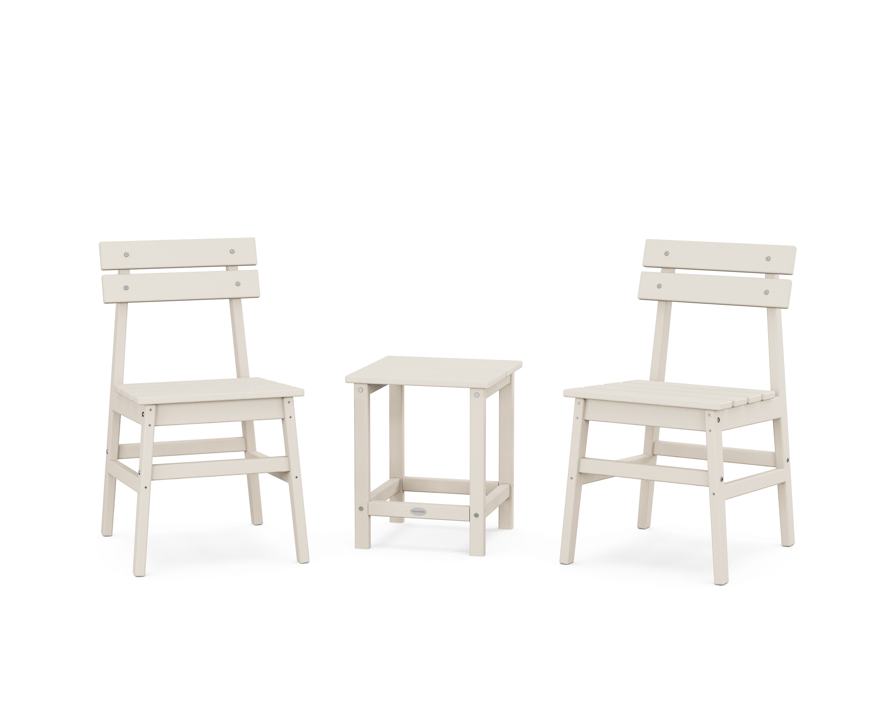 Modern Studio Plaza Chair 3-Piece Seating Set in Sand