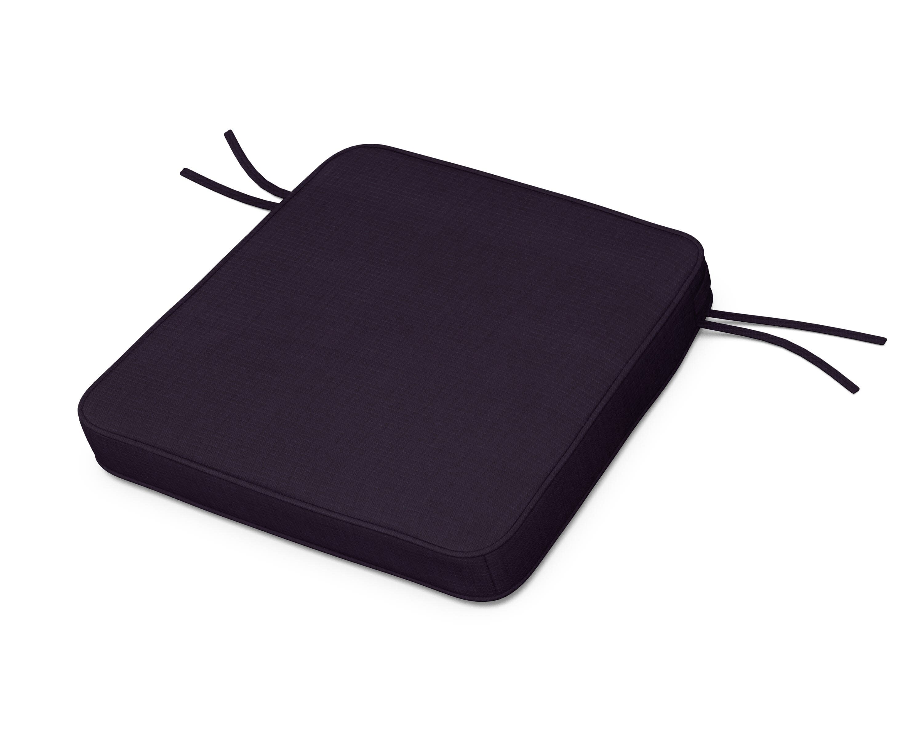 Acadia Dining Arm Seat Cushion in Navy Linen