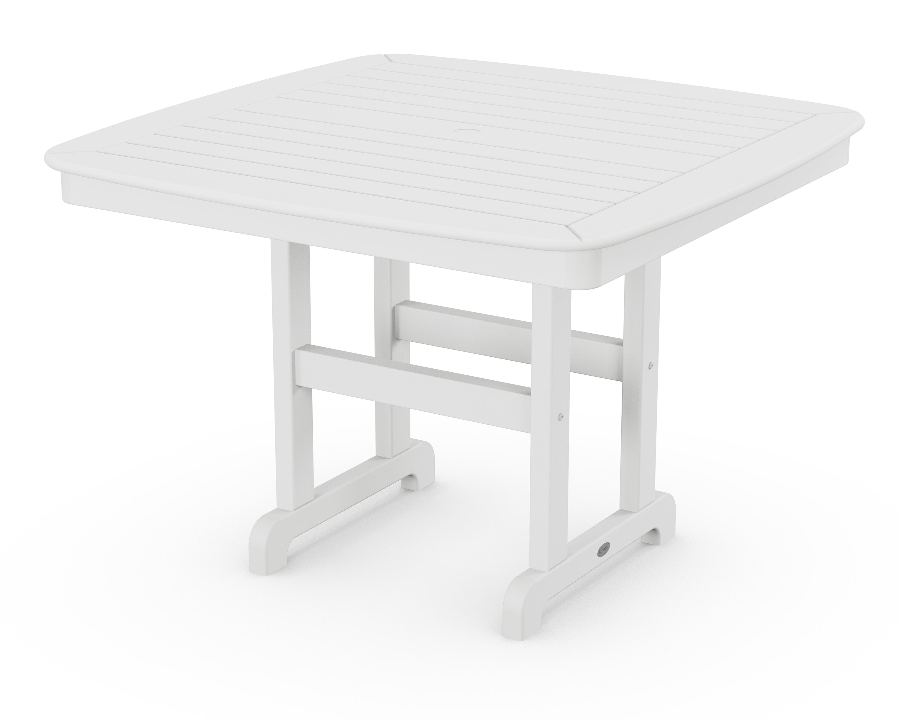 Nautical 44" Dining Table in White