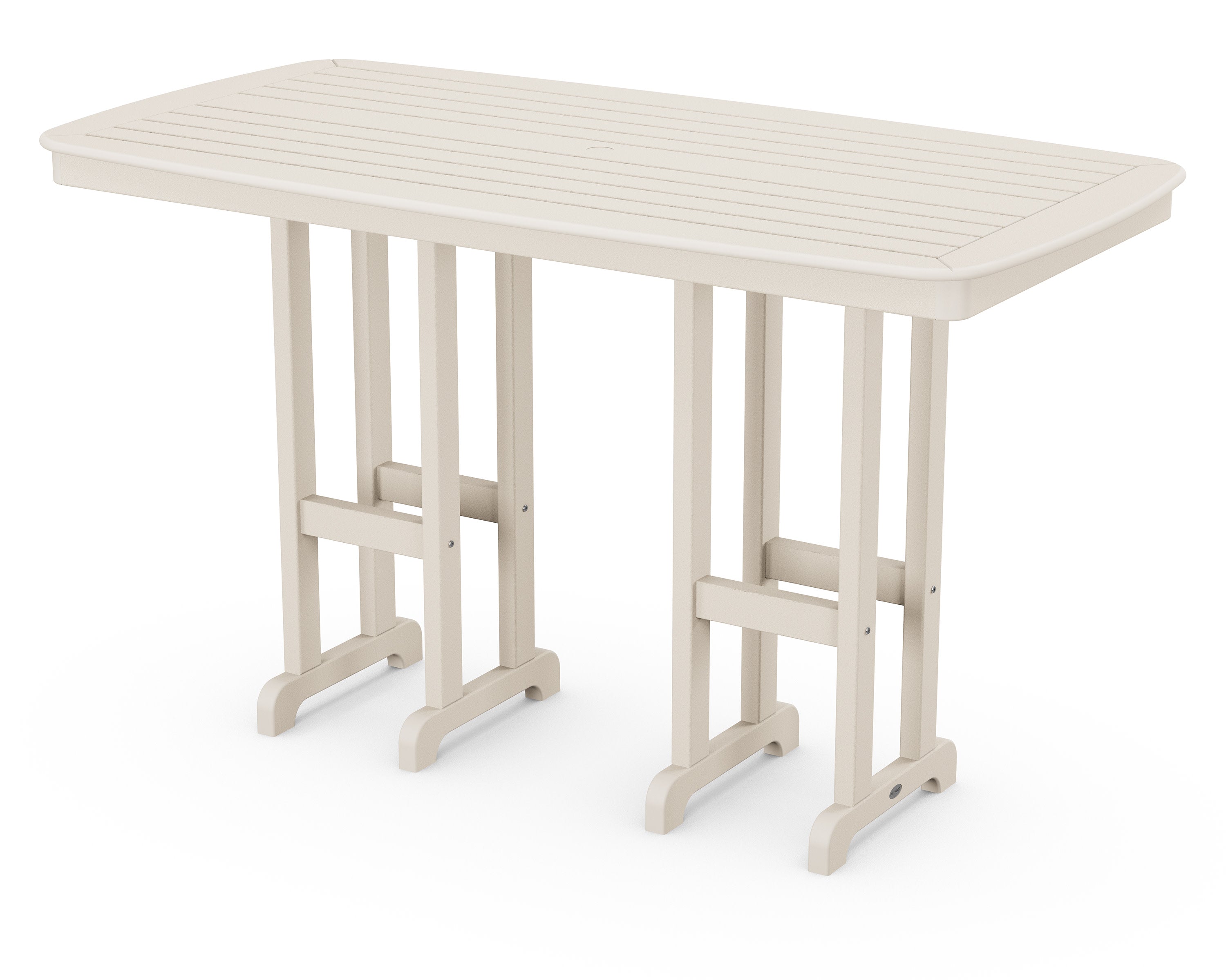 Nautical 37" x 72" Bar Table in Sand