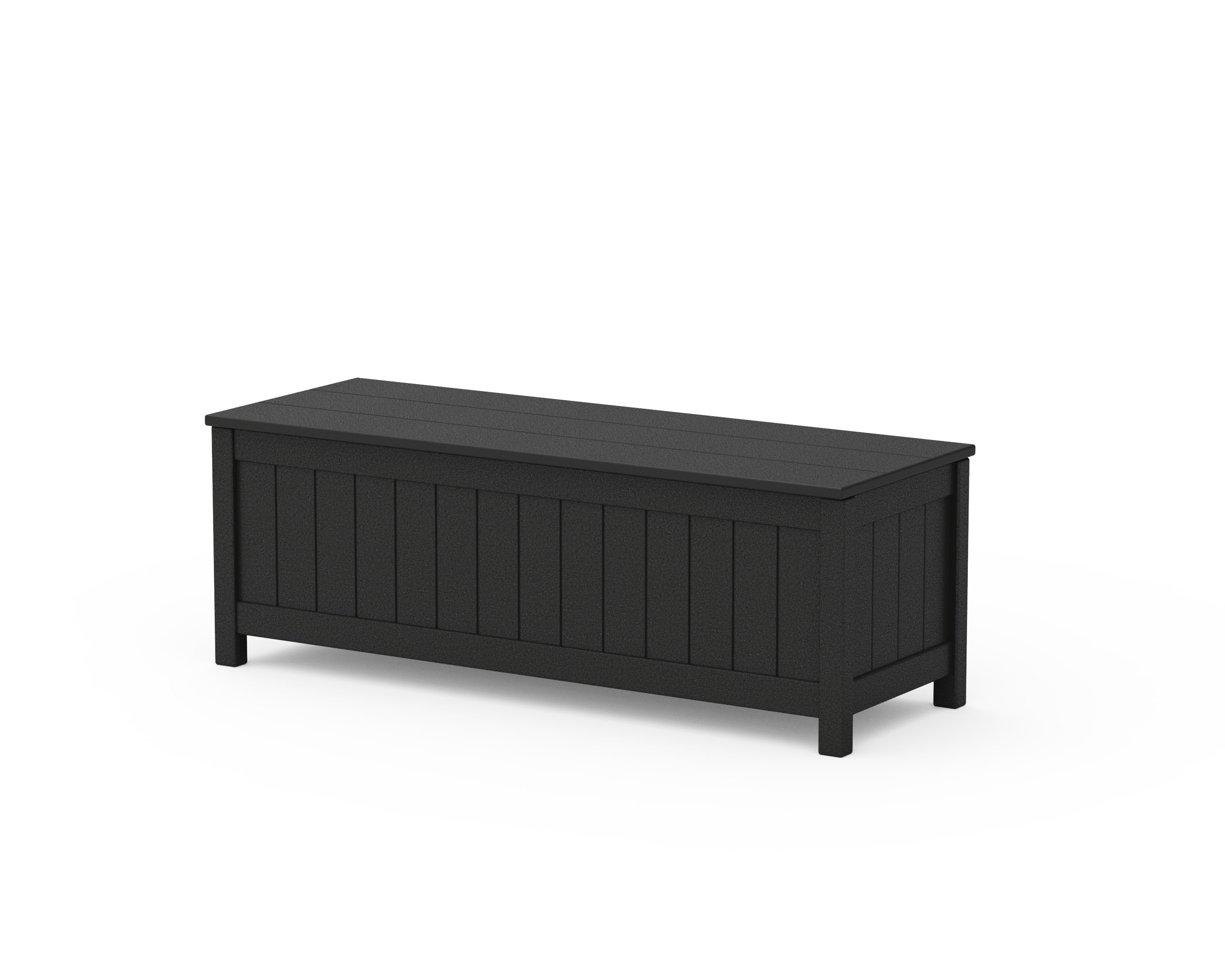 Vineyard 48" Storage Bench in Black