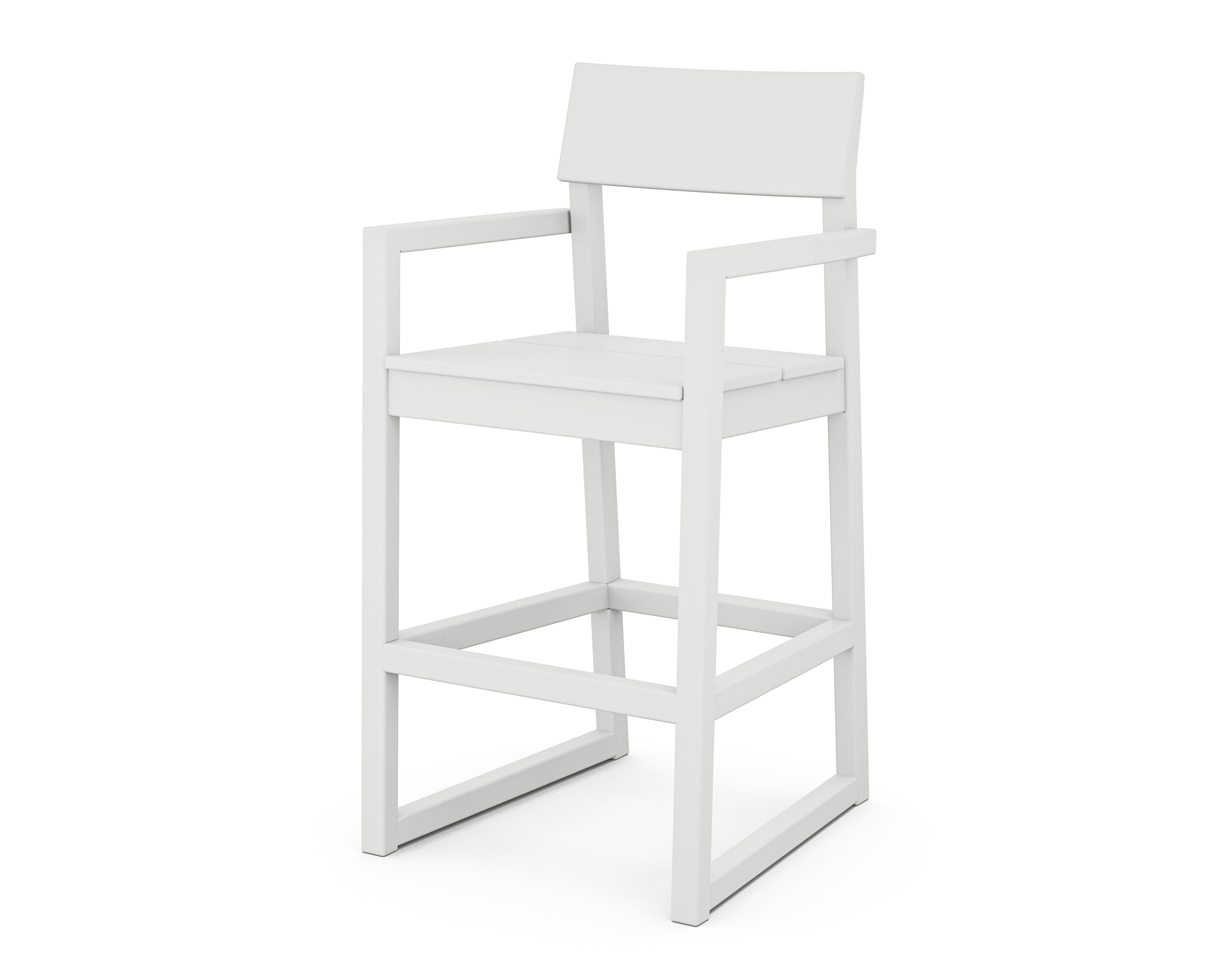 EDGE Bar Arm Chair in White