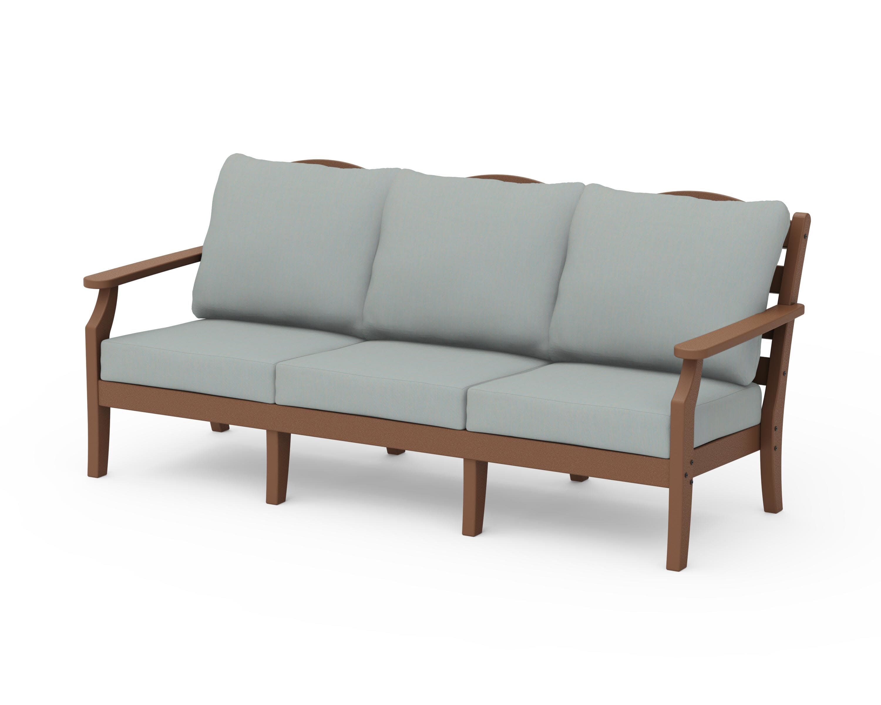 Savannah Deep Seating Sofa in Teak / Spa