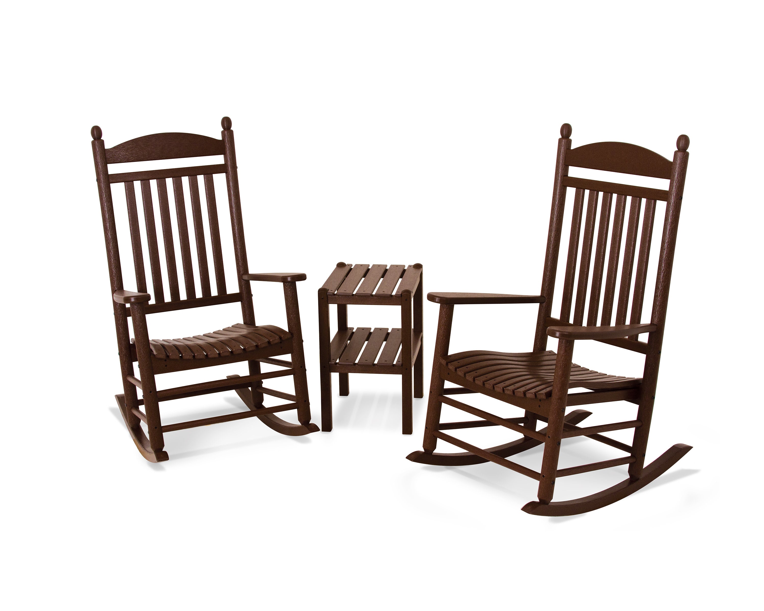Jefferson 3-Piece Rocker Set in Mahogany