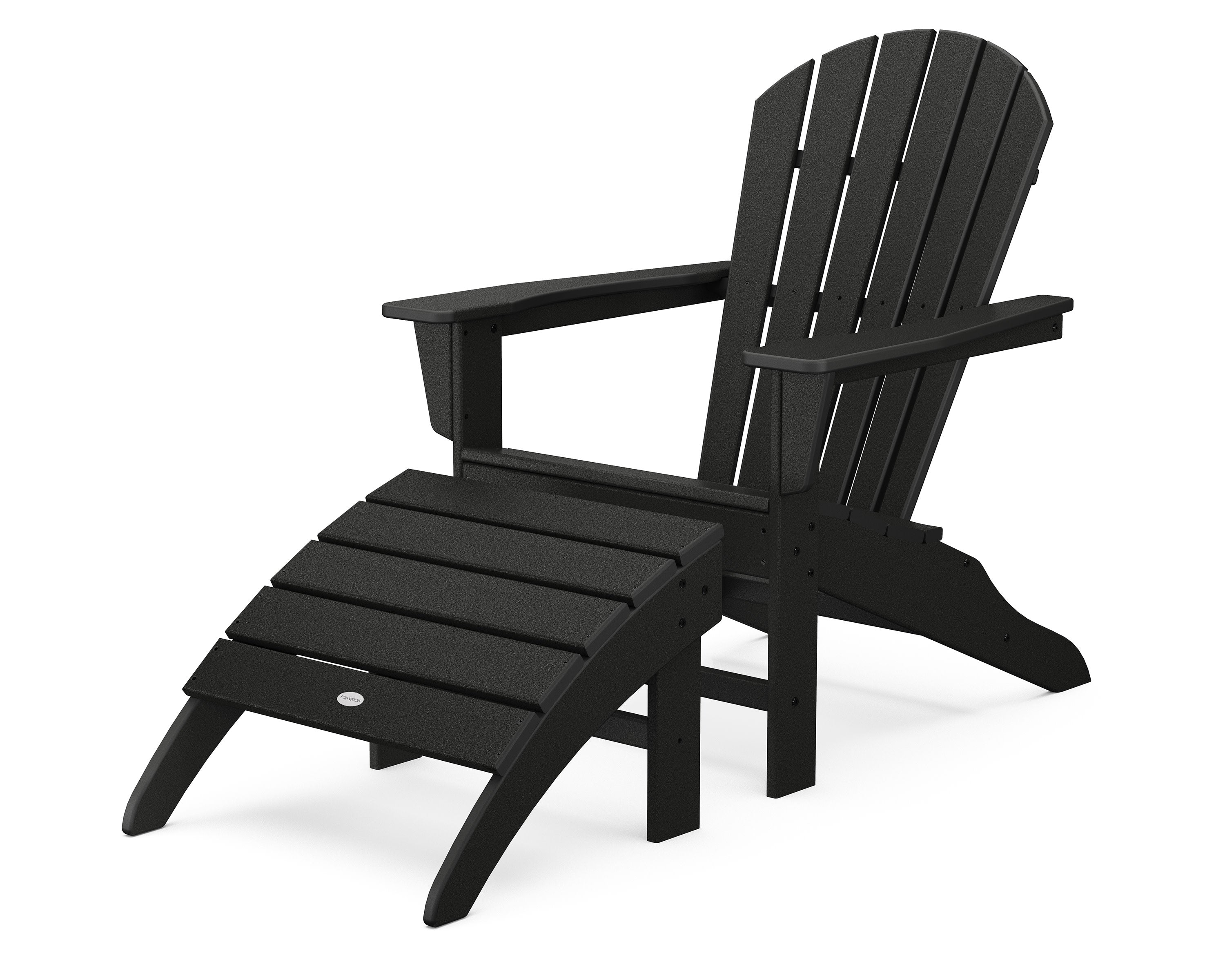 South Beach Adirondack 2-Piece Set in Black