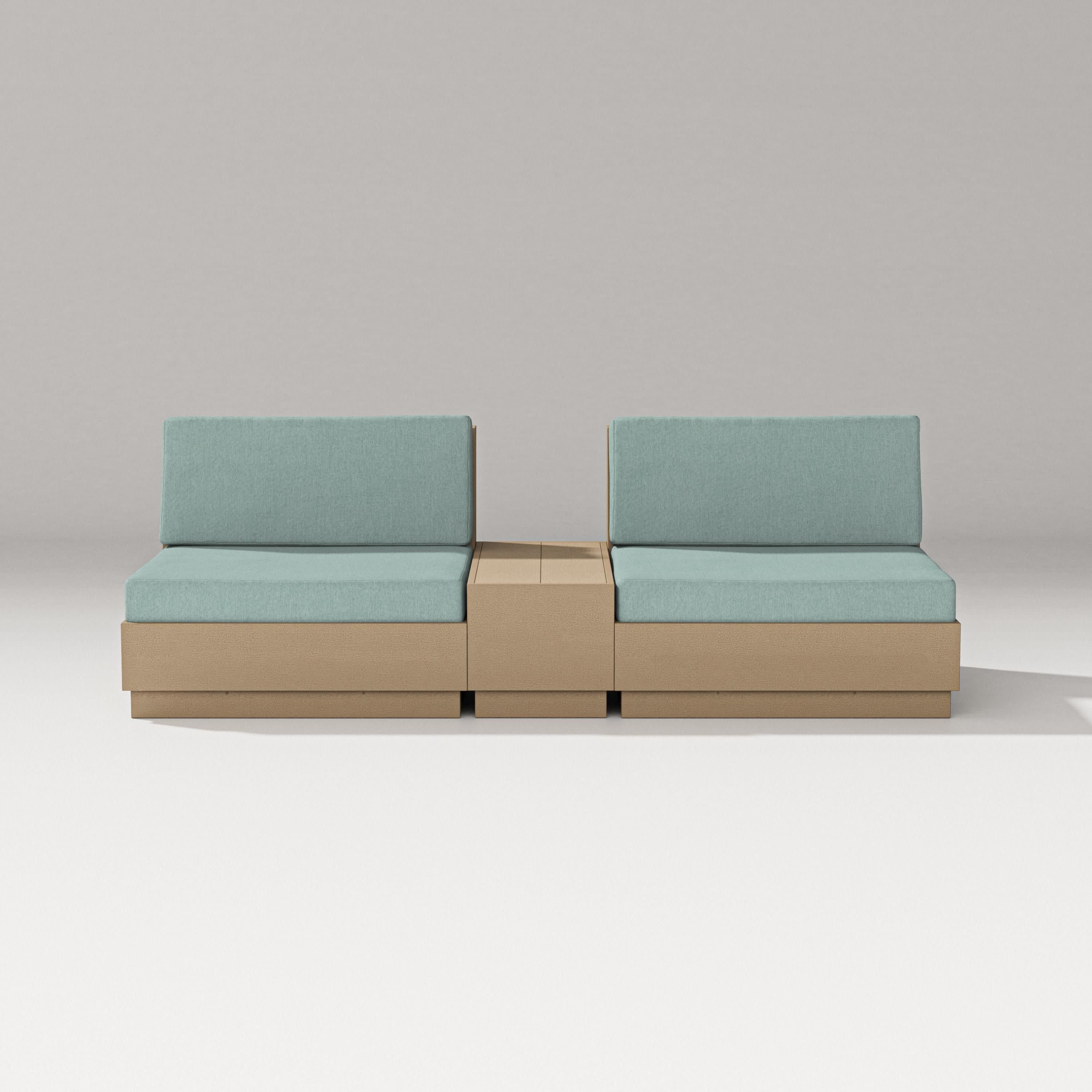 Elevate Lounge Chair Set in Vintage Sahara / Glacier Spa